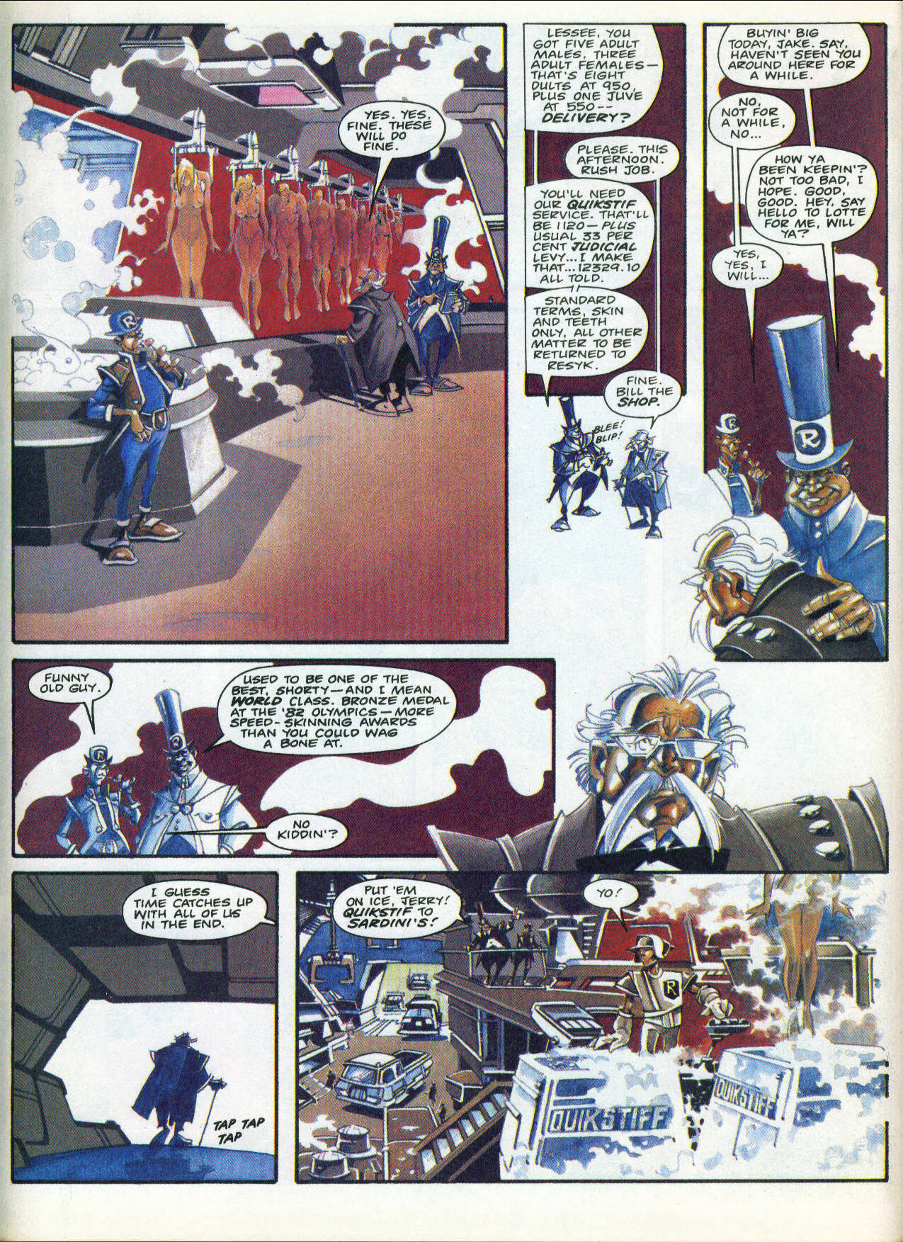 Read online Judge Dredd: The Megazine (vol. 2) comic -  Issue #37 - 42