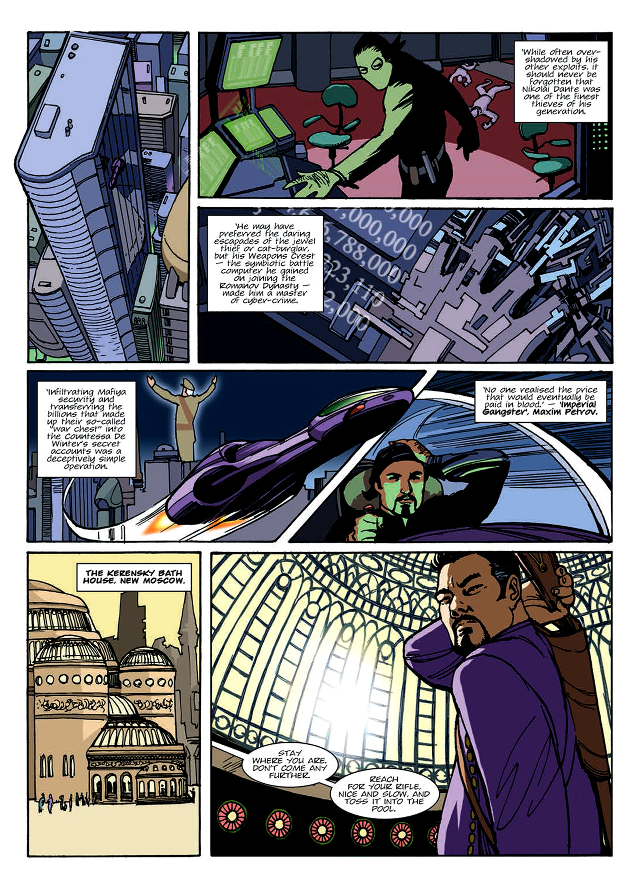 Read online Nikolai Dante comic -  Issue # TPB 8 - 138