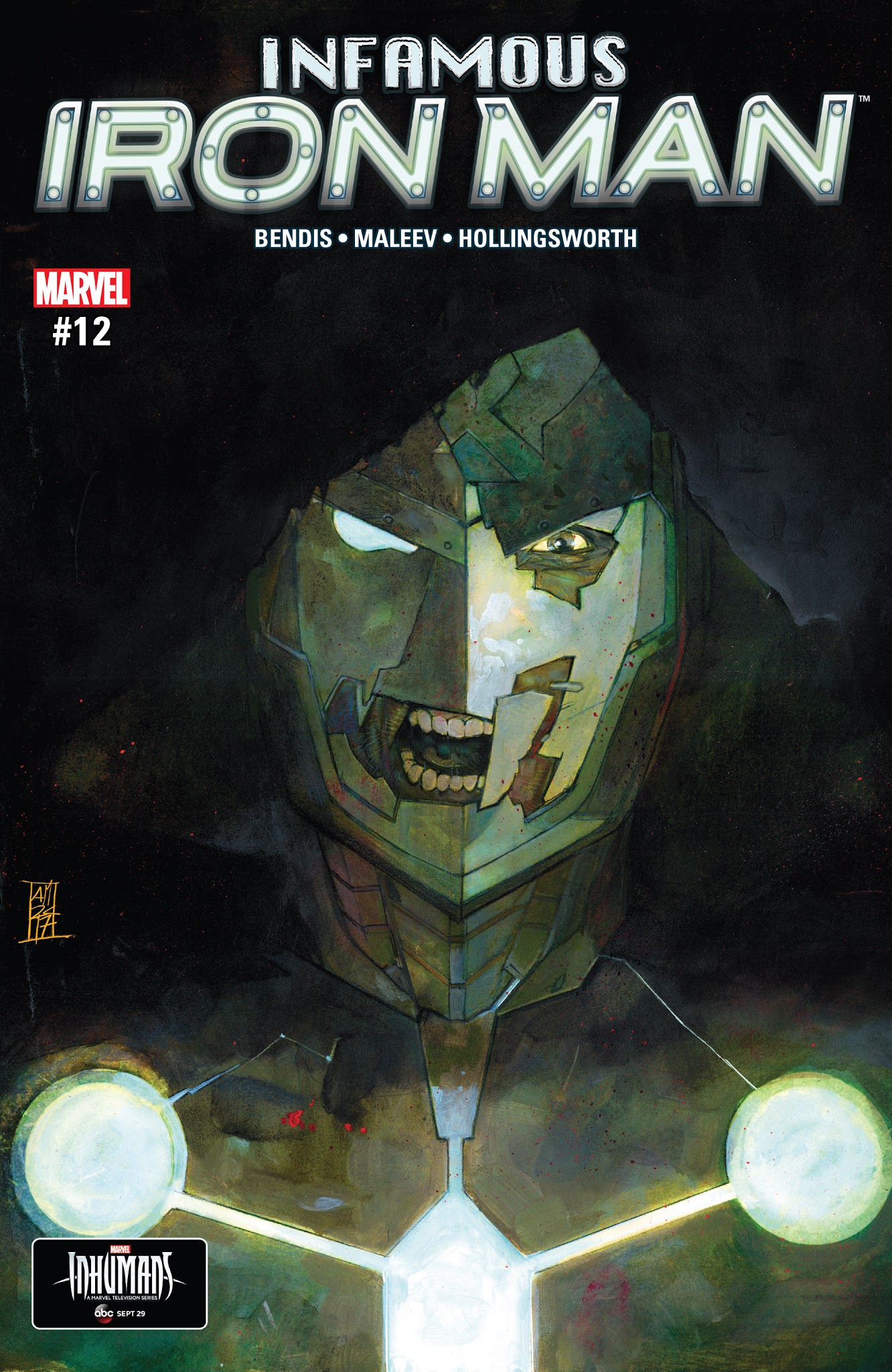 Read online Infamous Iron Man comic -  Issue #12 - 1