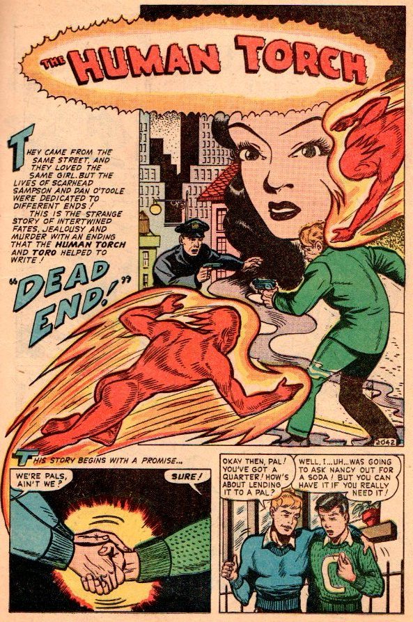 Read online The Human Torch (1940) comic -  Issue #28 - 15