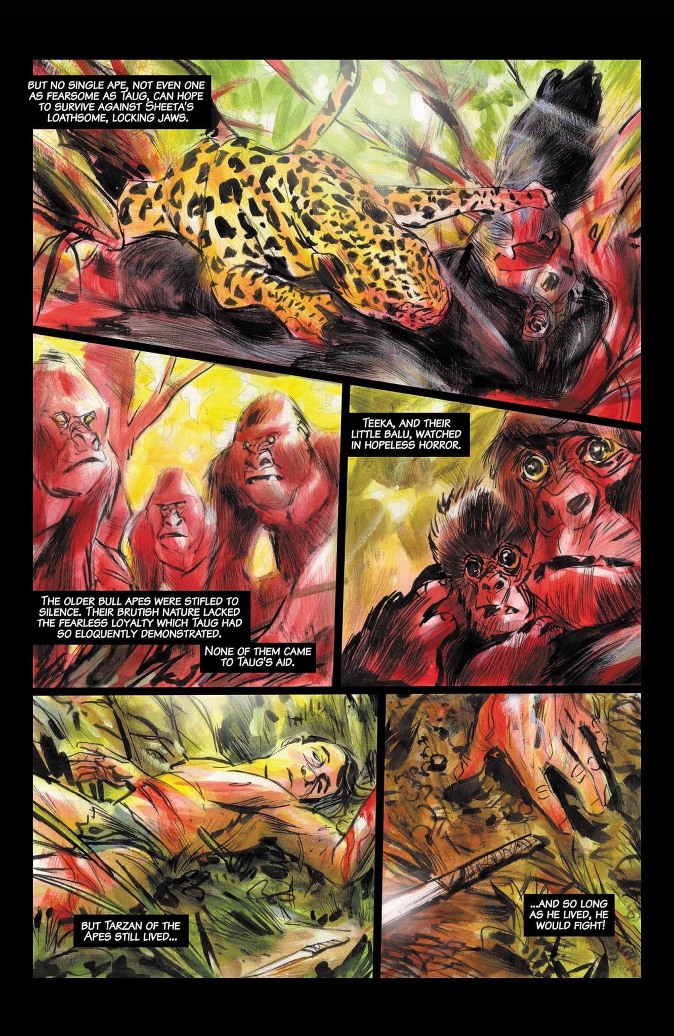 Read online Edgar Rice Burroughs' Jungle Tales of Tarzan comic -  Issue # TPB (Part 1) - 38