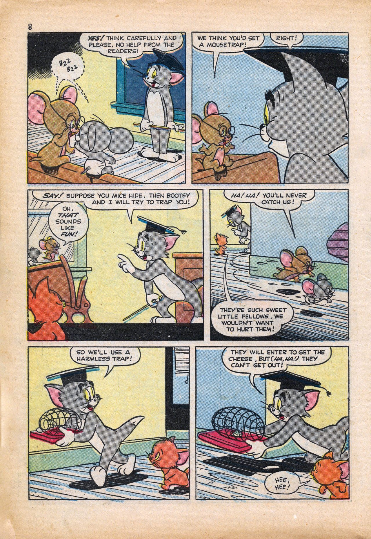 Read online Tom & Jerry's Back to School comic -  Issue # TPB - 10