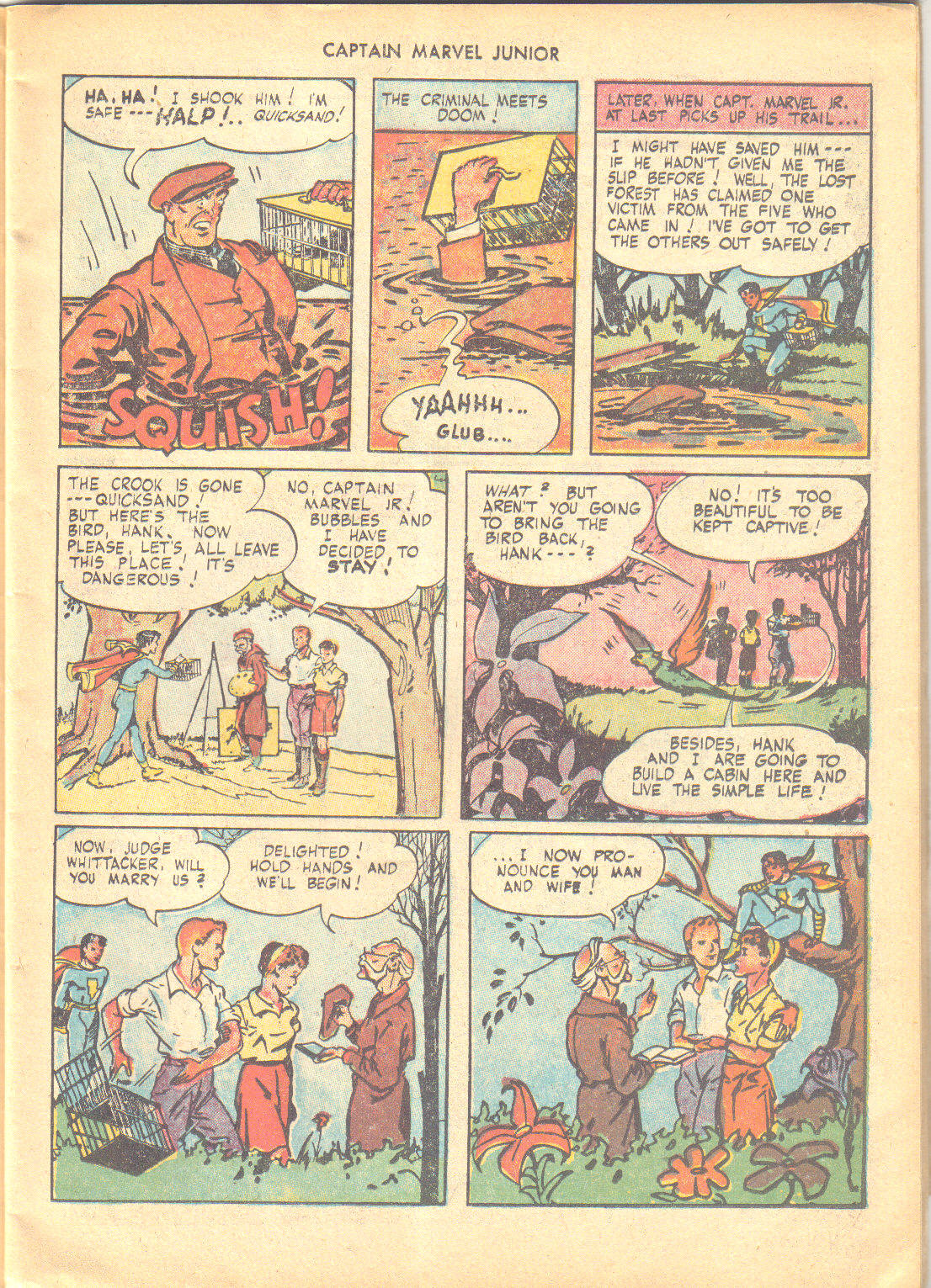 Read online Captain Marvel, Jr. comic -  Issue #48 - 11