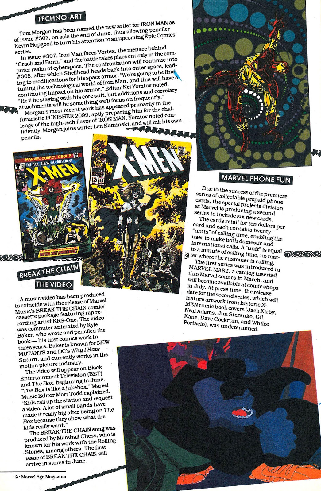 Marvel Age issue 138 - Page 4