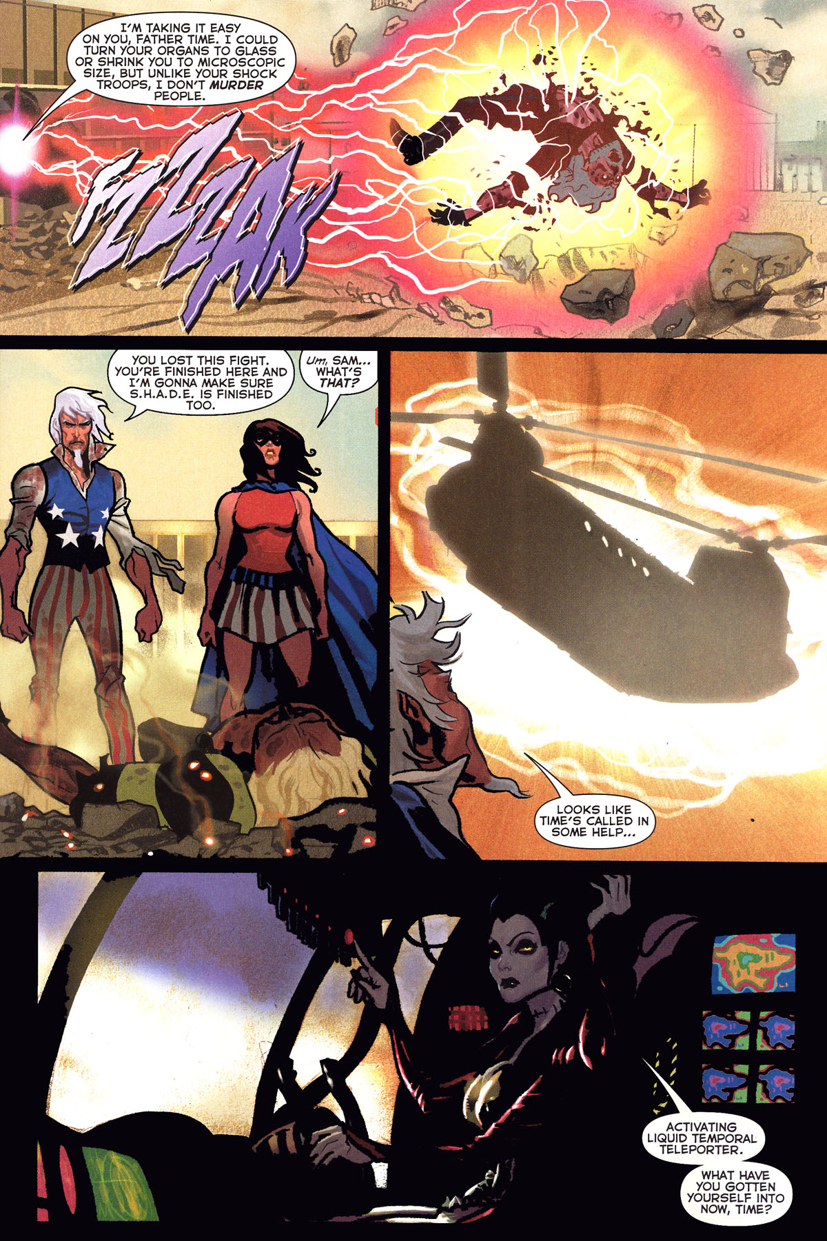 Read online Uncle Sam and the Freedom Fighters (2006) comic -  Issue #6 - 13