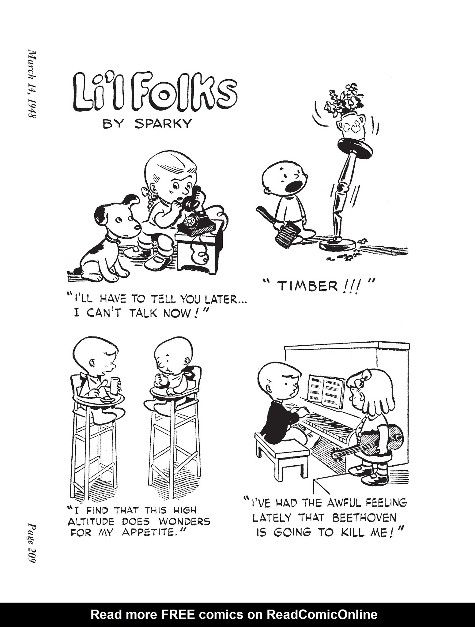 Read online The Complete Peanuts comic -  Issue # TPB 25 - 218
