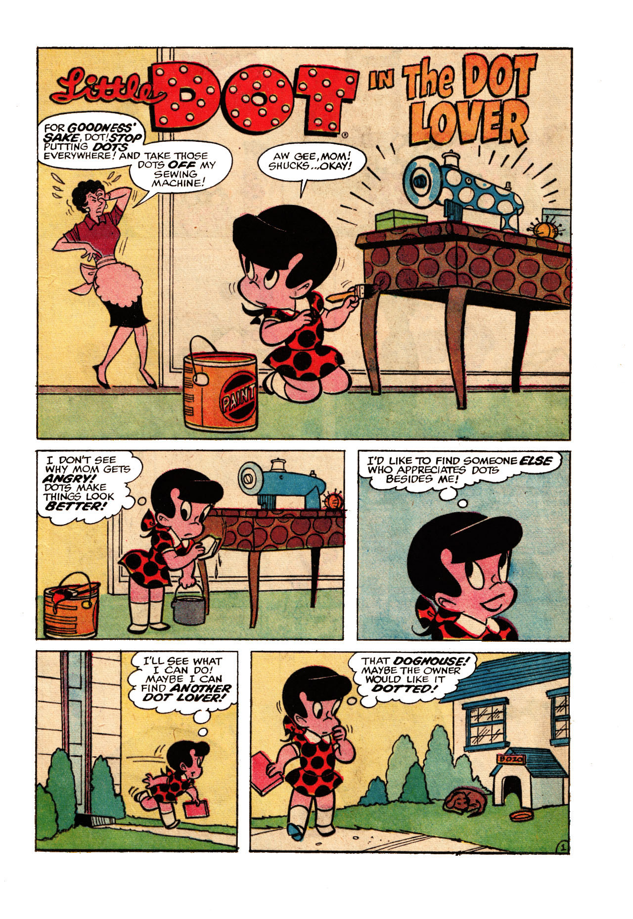 Read online Little Dot Dotland comic -  Issue #2 - 6