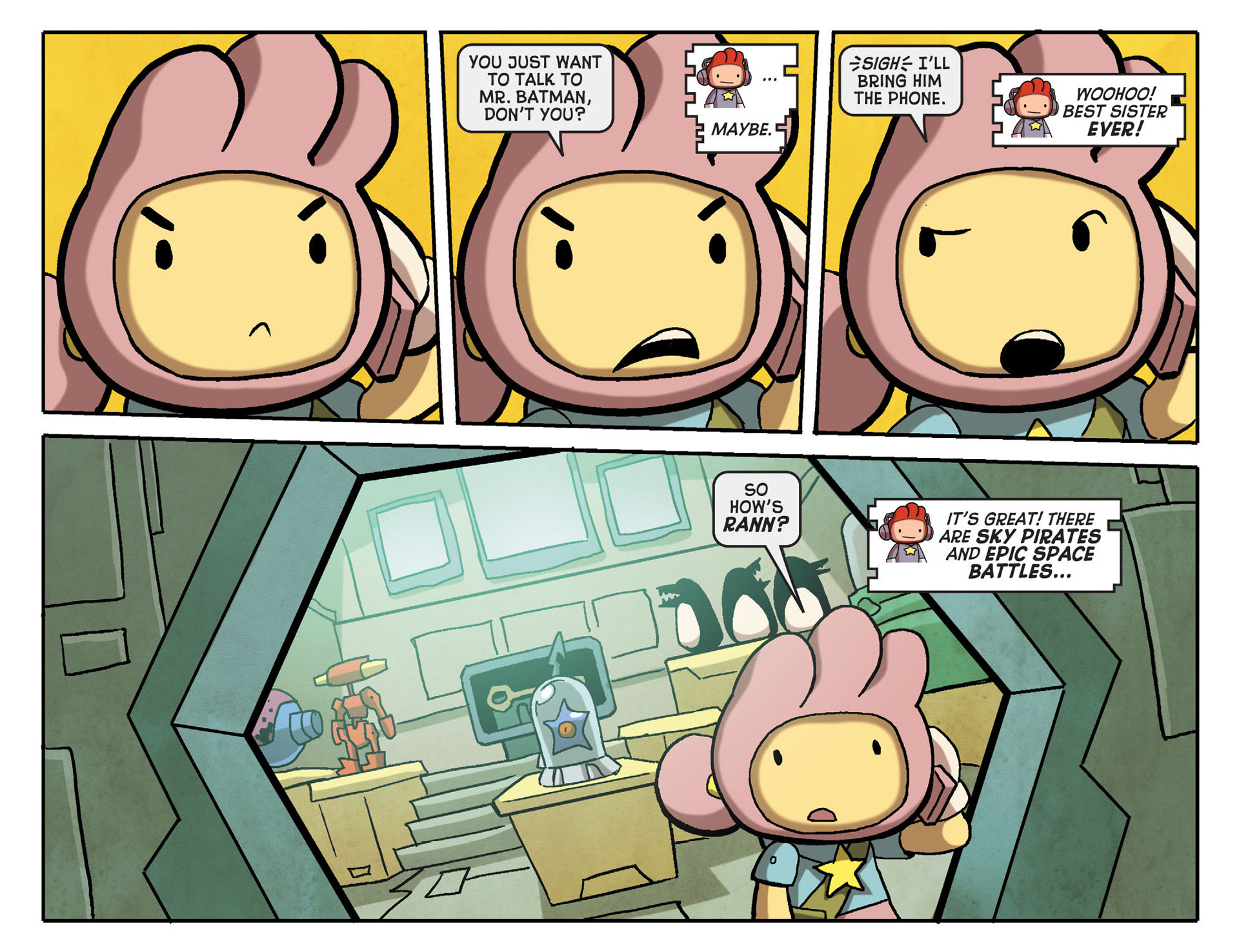 Read online Scribblenauts Unmasked: A Crisis of Imagination comic -  Issue #6 - 13