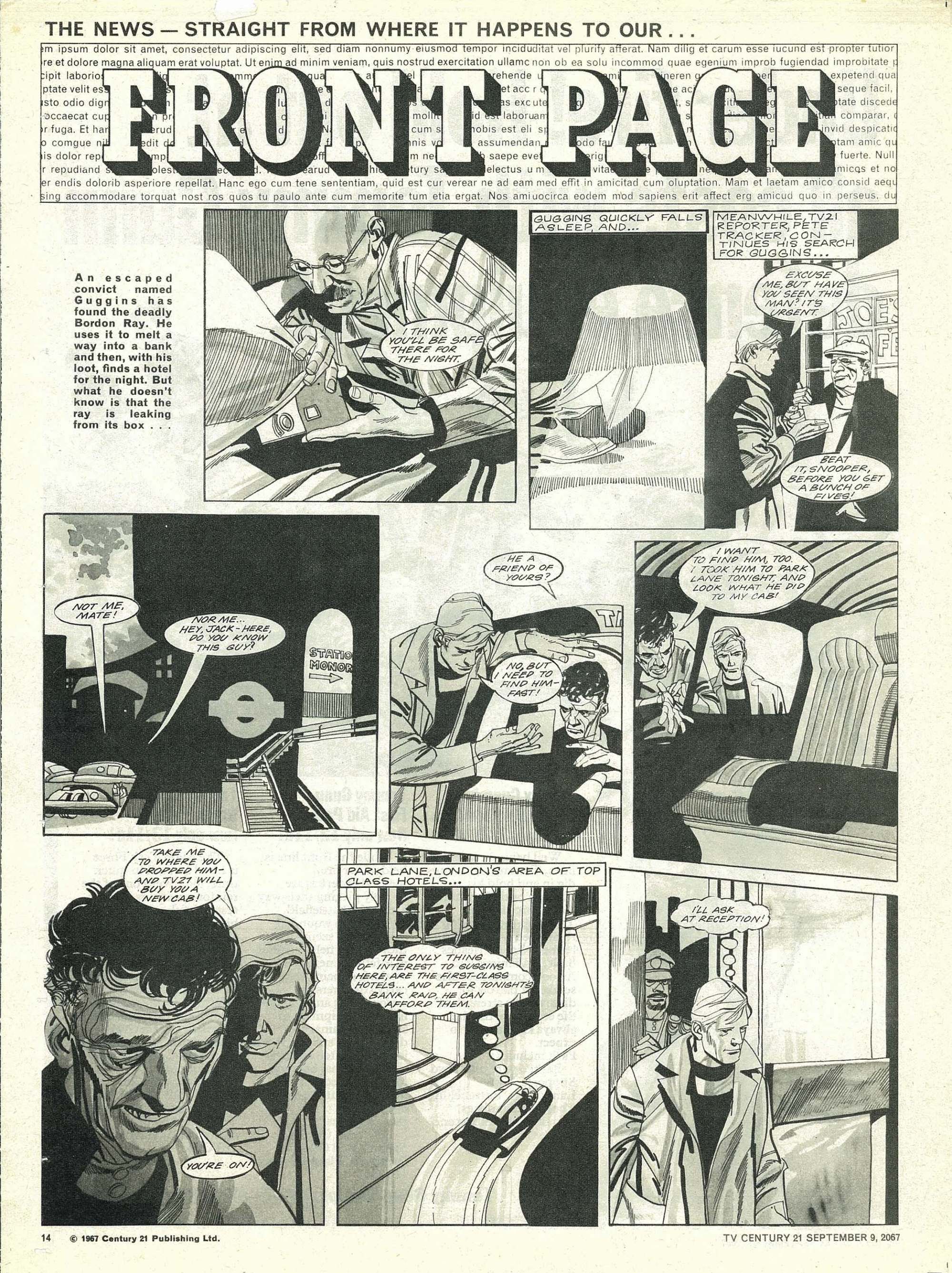 Read online TV Century 21 (TV 21) comic -  Issue #138 - 13