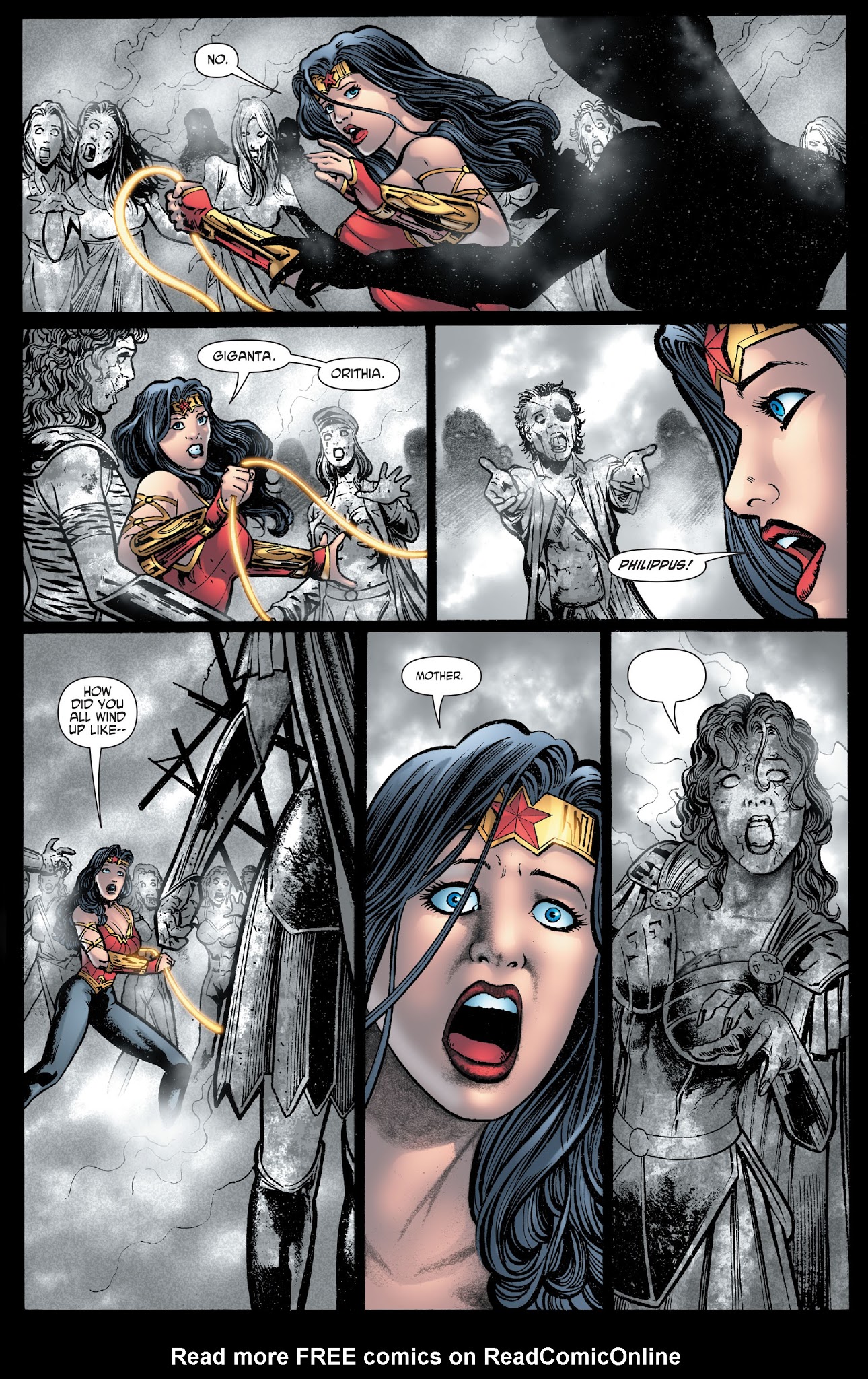 Read online Wonder Woman: Odyssey comic -  Issue # TPB 2 - 132