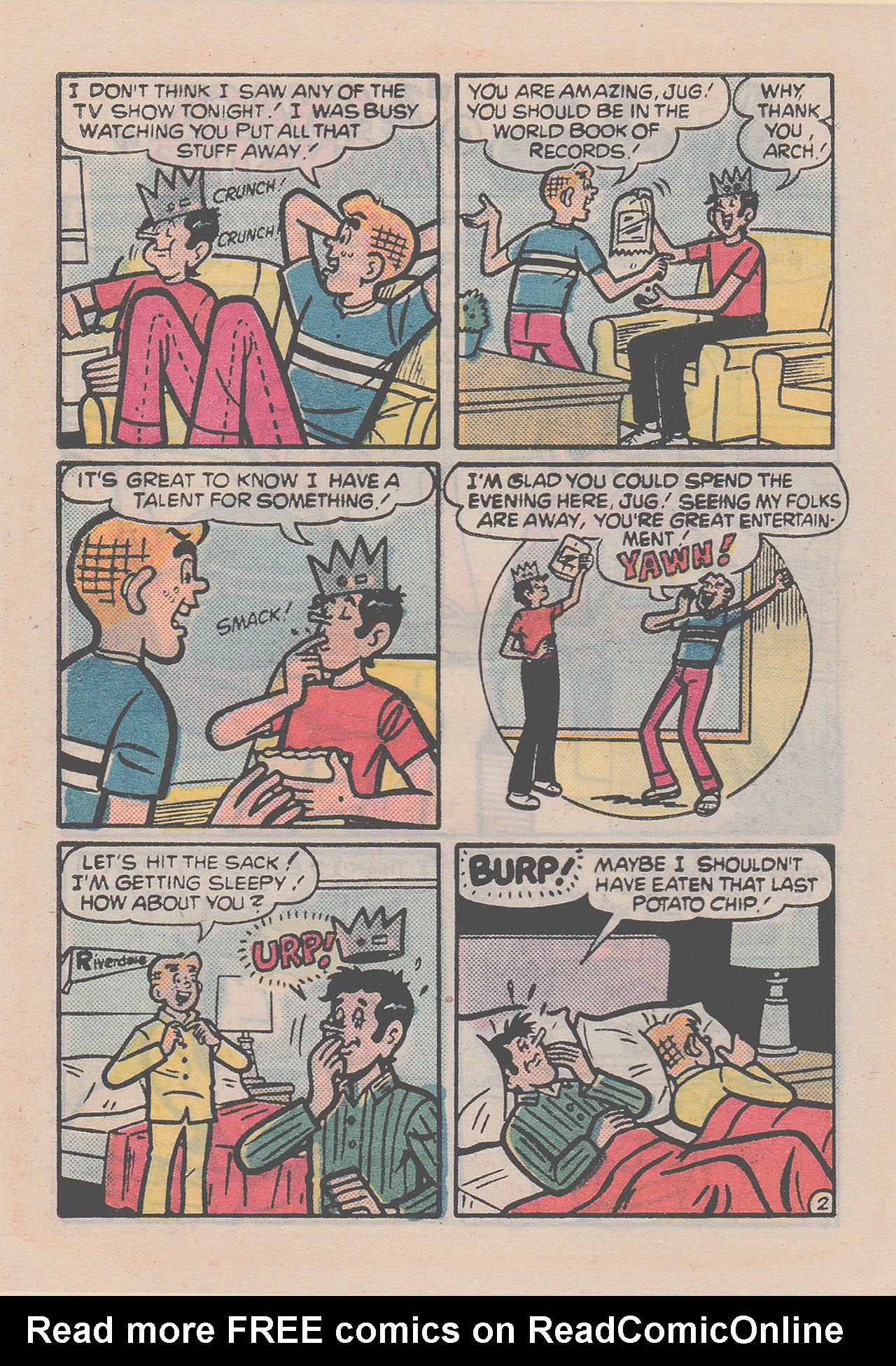 Read online Jughead with Archie Digest Magazine comic -  Issue #83 - 89