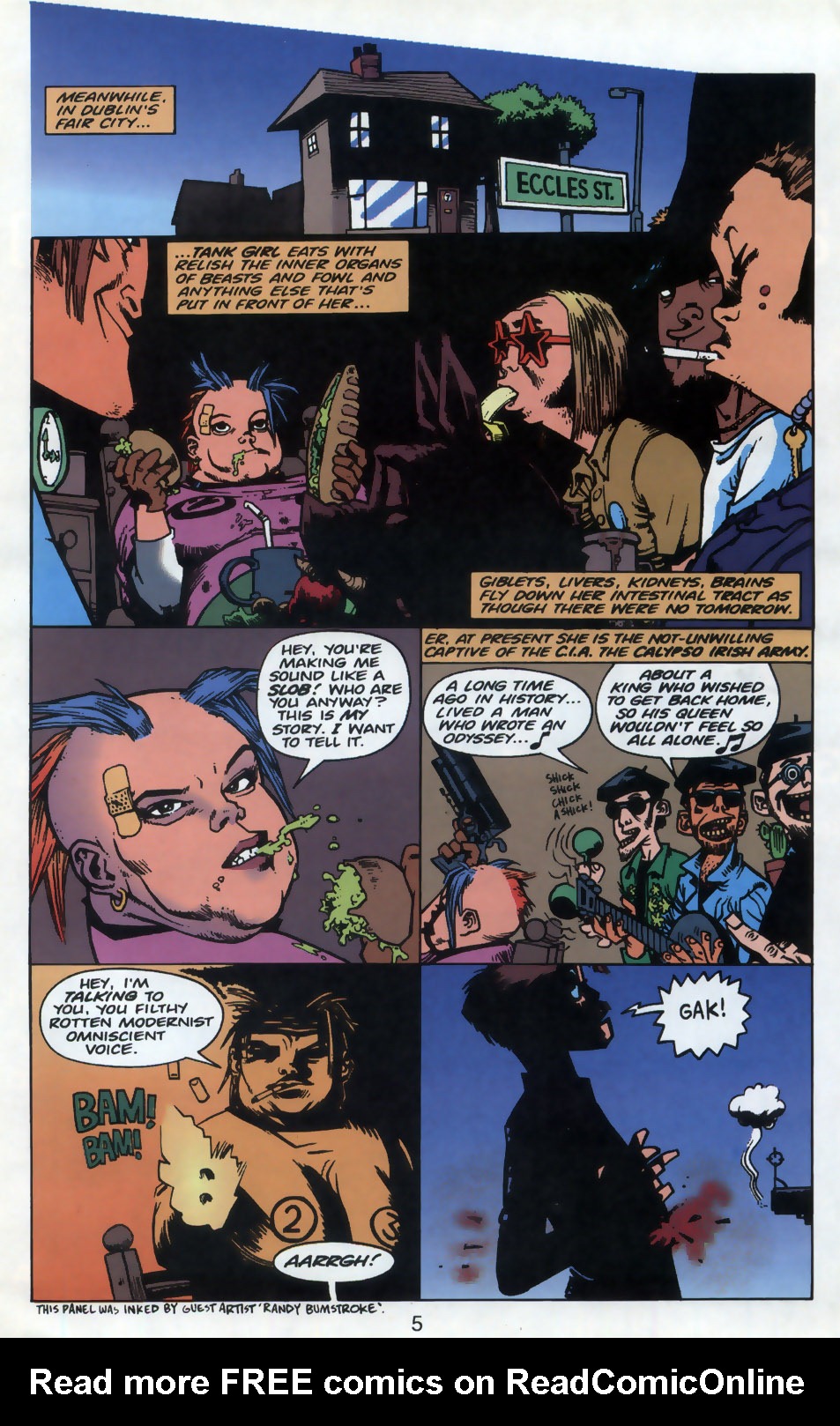 Read online Tank Girl: The Odyssey comic -  Issue #1 - 7