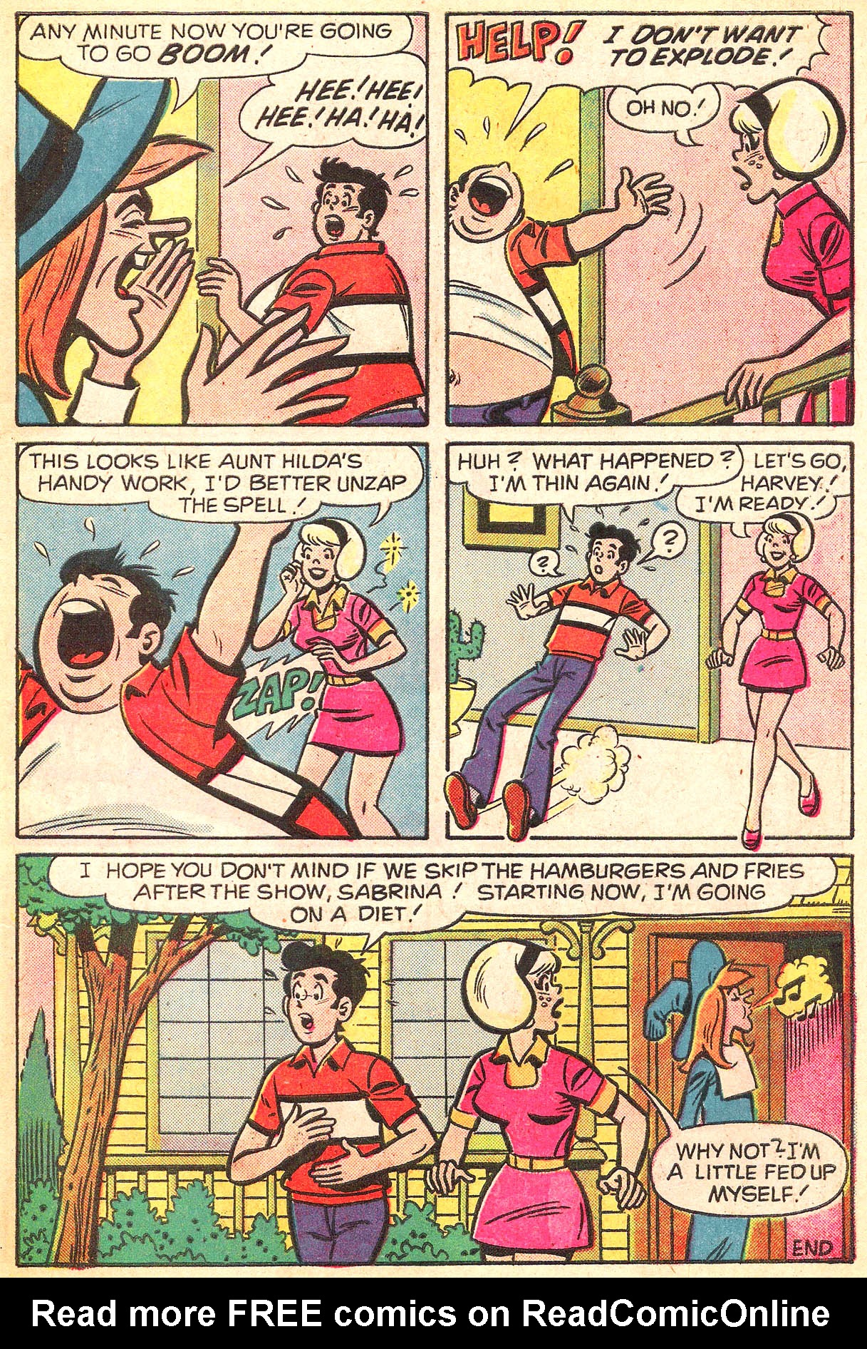 Read online Sabrina The Teenage Witch (1971) comic -  Issue #34 - 7