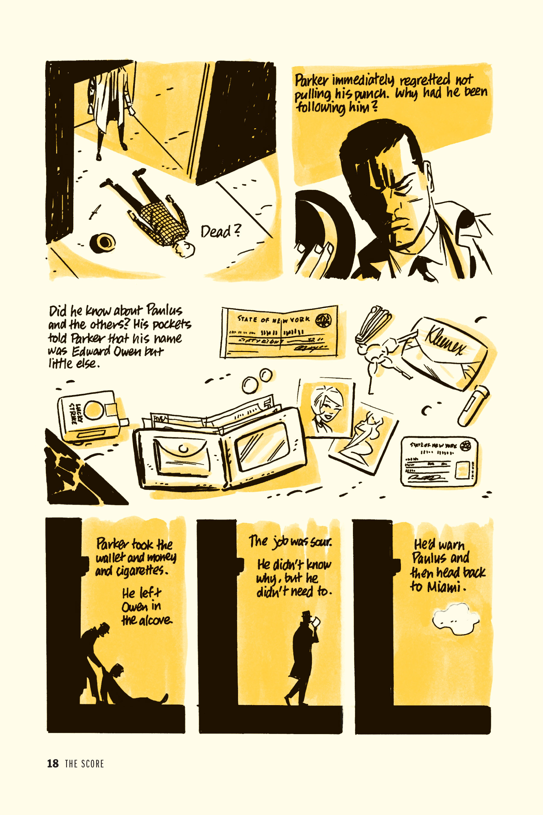 Read online Richard Stark's Parker comic -  Issue #3 - 17