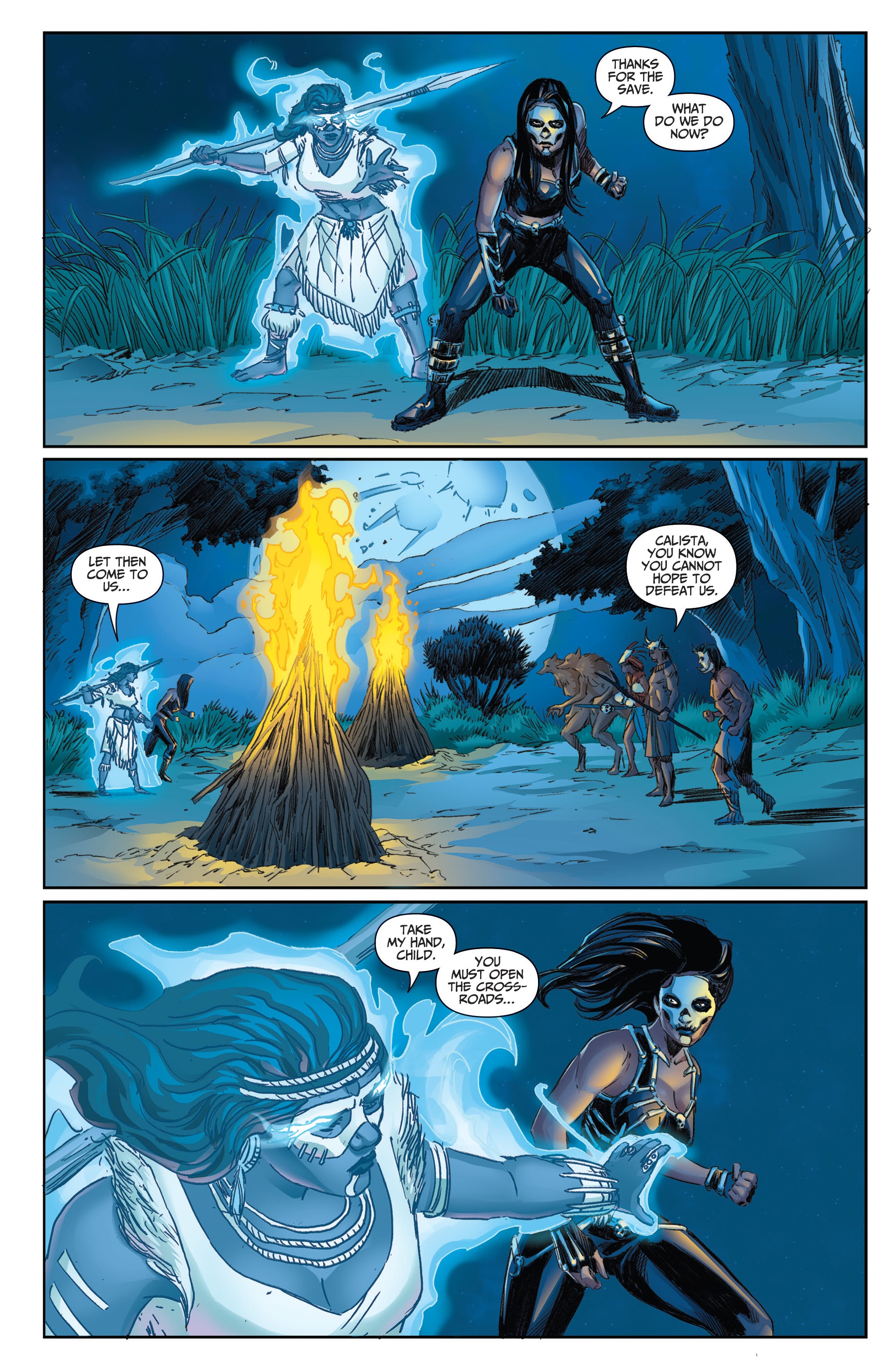 Read online Grimm Spotlight: Mystere: Voodoo Dawn comic -  Issue # Full - 27
