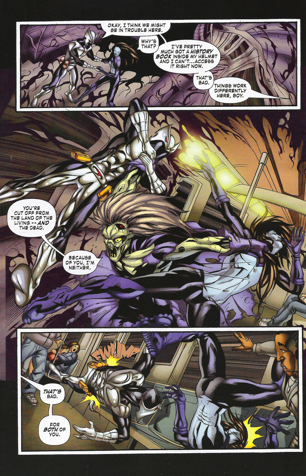 Read online ShadowHawk (2005) comic -  Issue #6 - 19