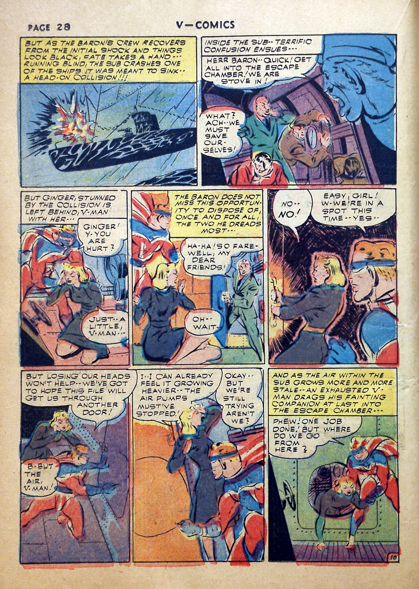 Read online V...- Comics comic -  Issue #2 - 29