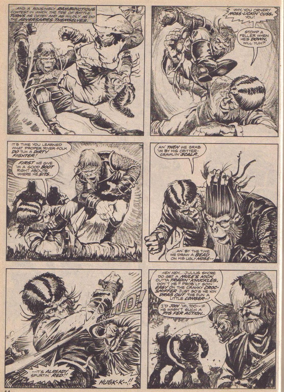 Read online Planet of the Apes comic -  Issue #8 - 14
