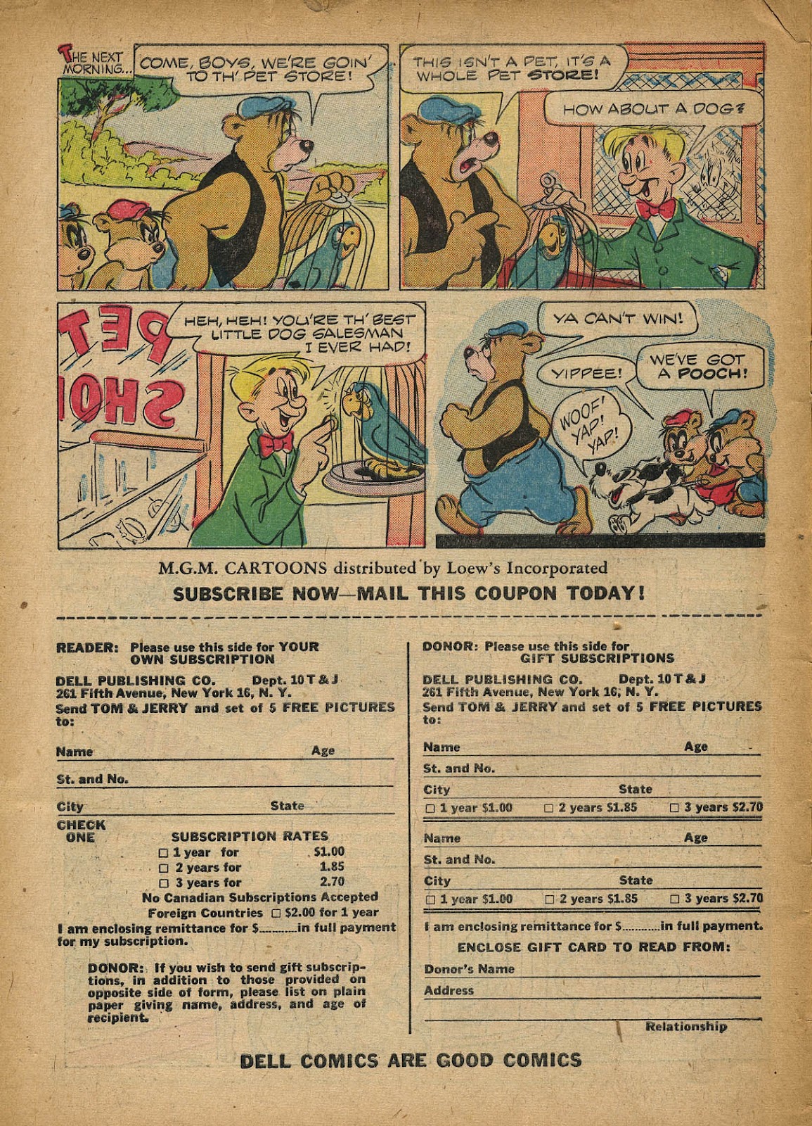 Tom & Jerry Comics issue 75 - Page 50