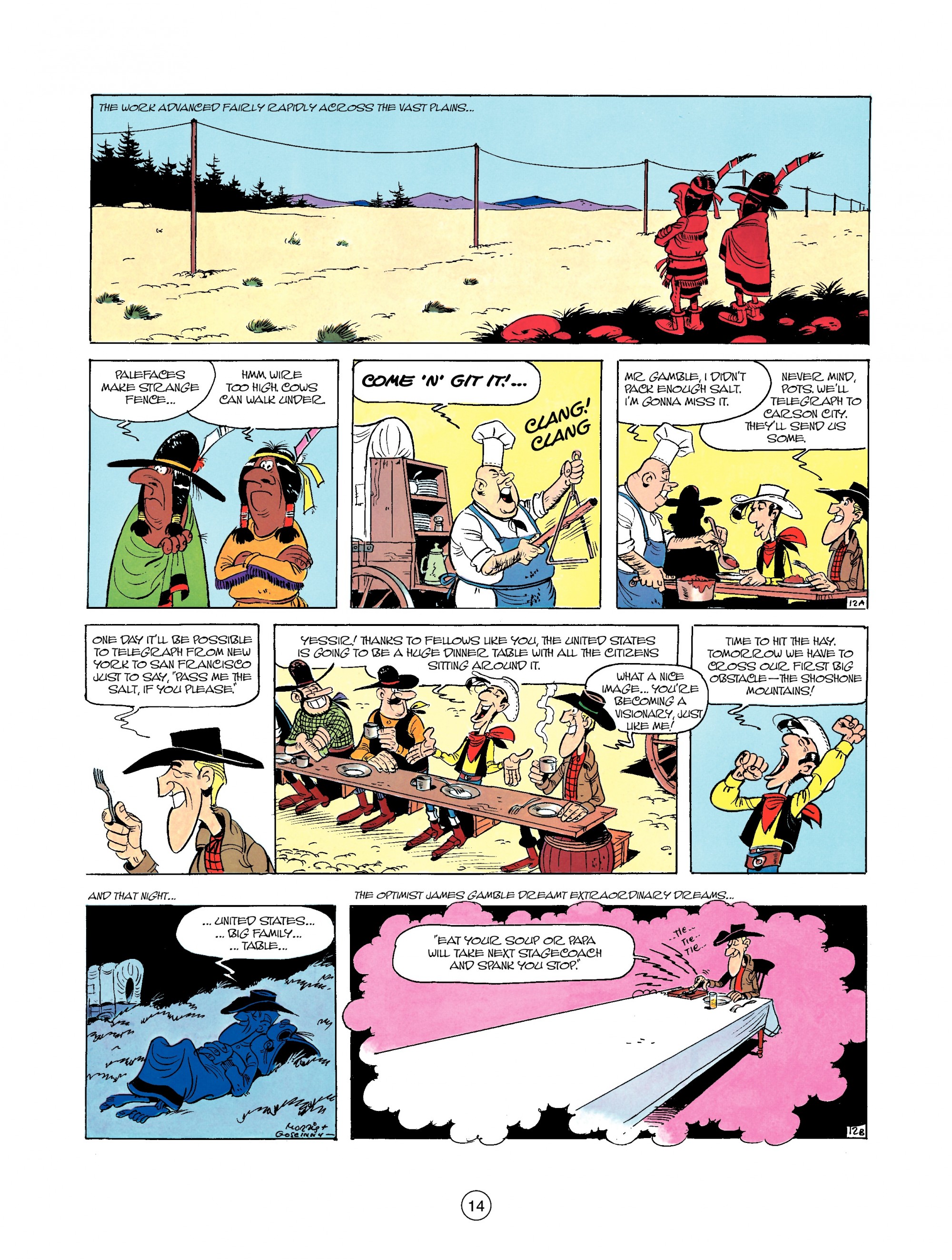 Read online A Lucky Luke Adventure comic -  Issue #35 - 14