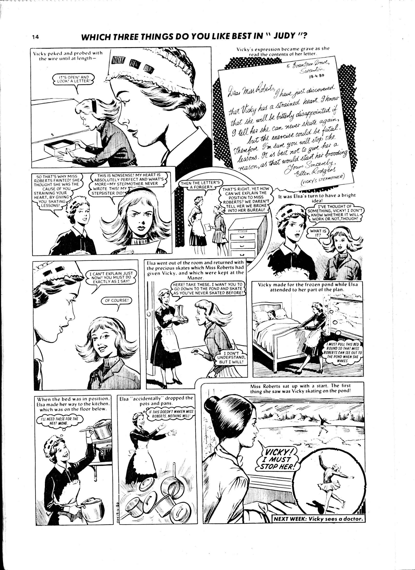 Read online Judy comic -  Issue #58 - 14