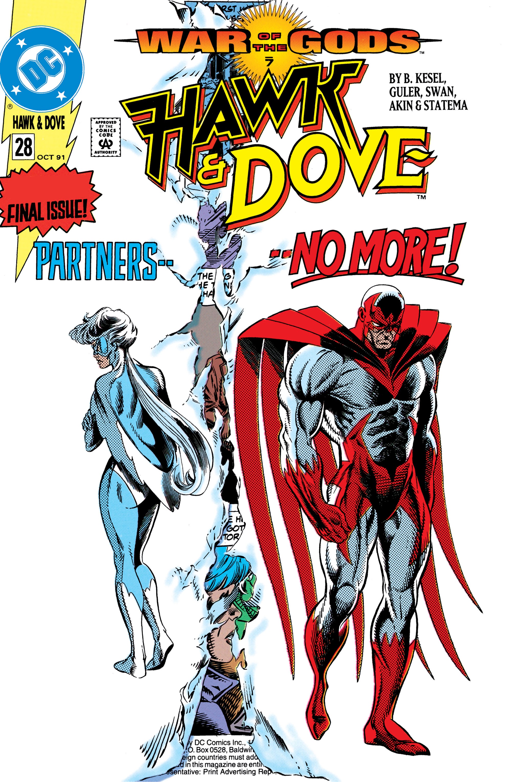 Read online Hawk and Dove (1989) comic -  Issue #28 - 1