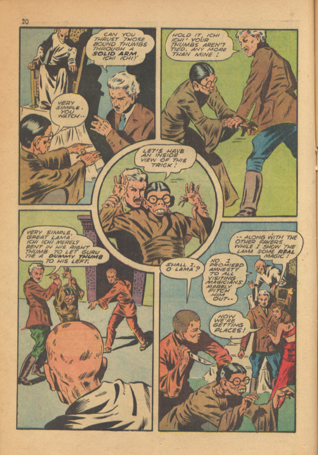 Read online Super-Magician Comics comic -  Issue #13 - 20