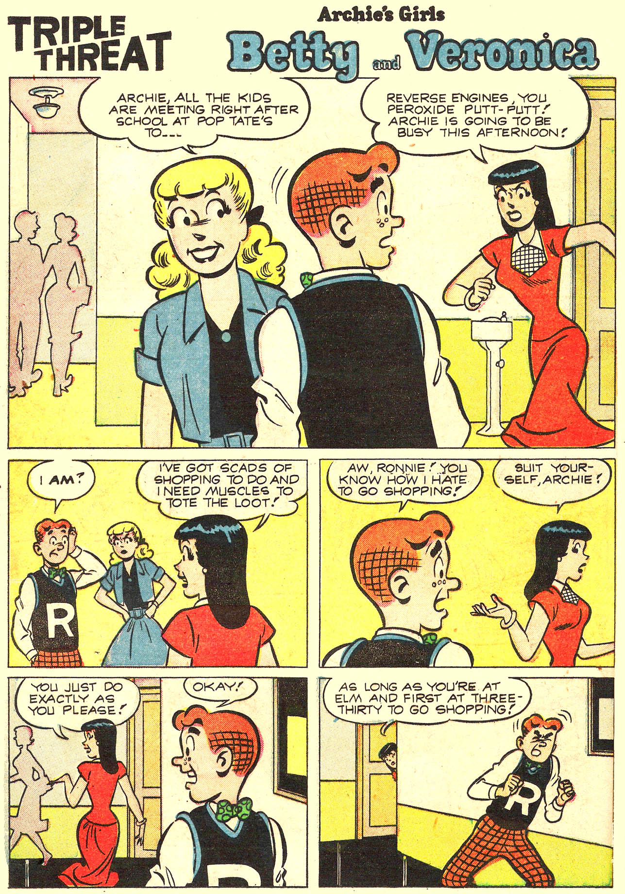 Read online Archie's Girls Betty and Veronica comic -  Issue # _Annual 6 - 36