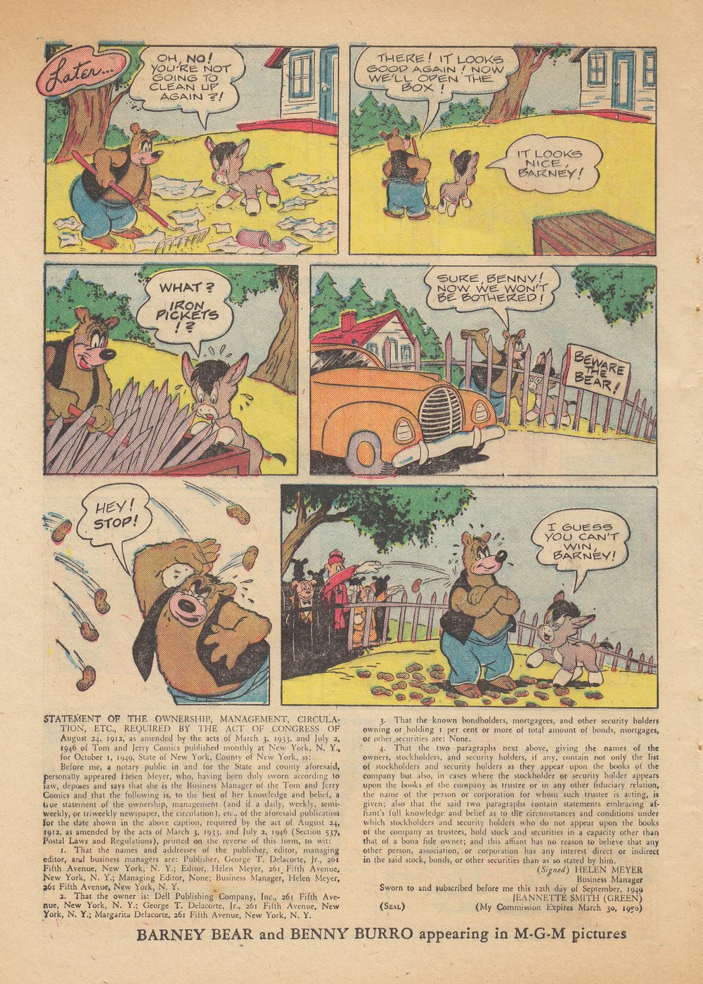 Read online Tom & Jerry Comics comic -  Issue #66 - 45