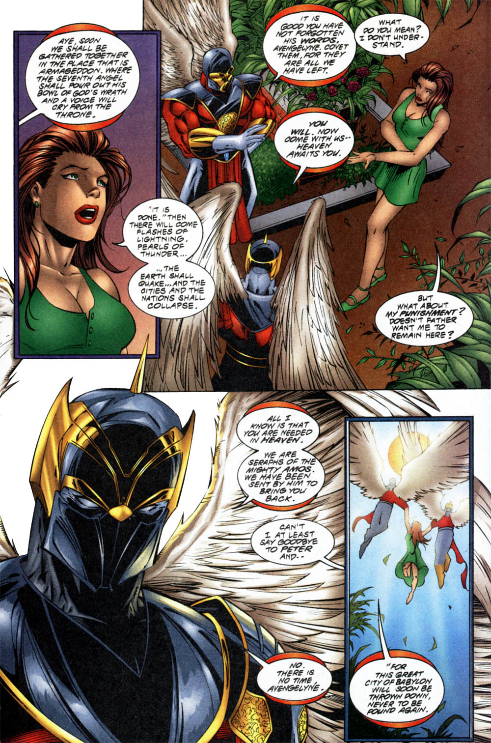 Read online Avengelyne (1996) comic -  Issue #0 - 7