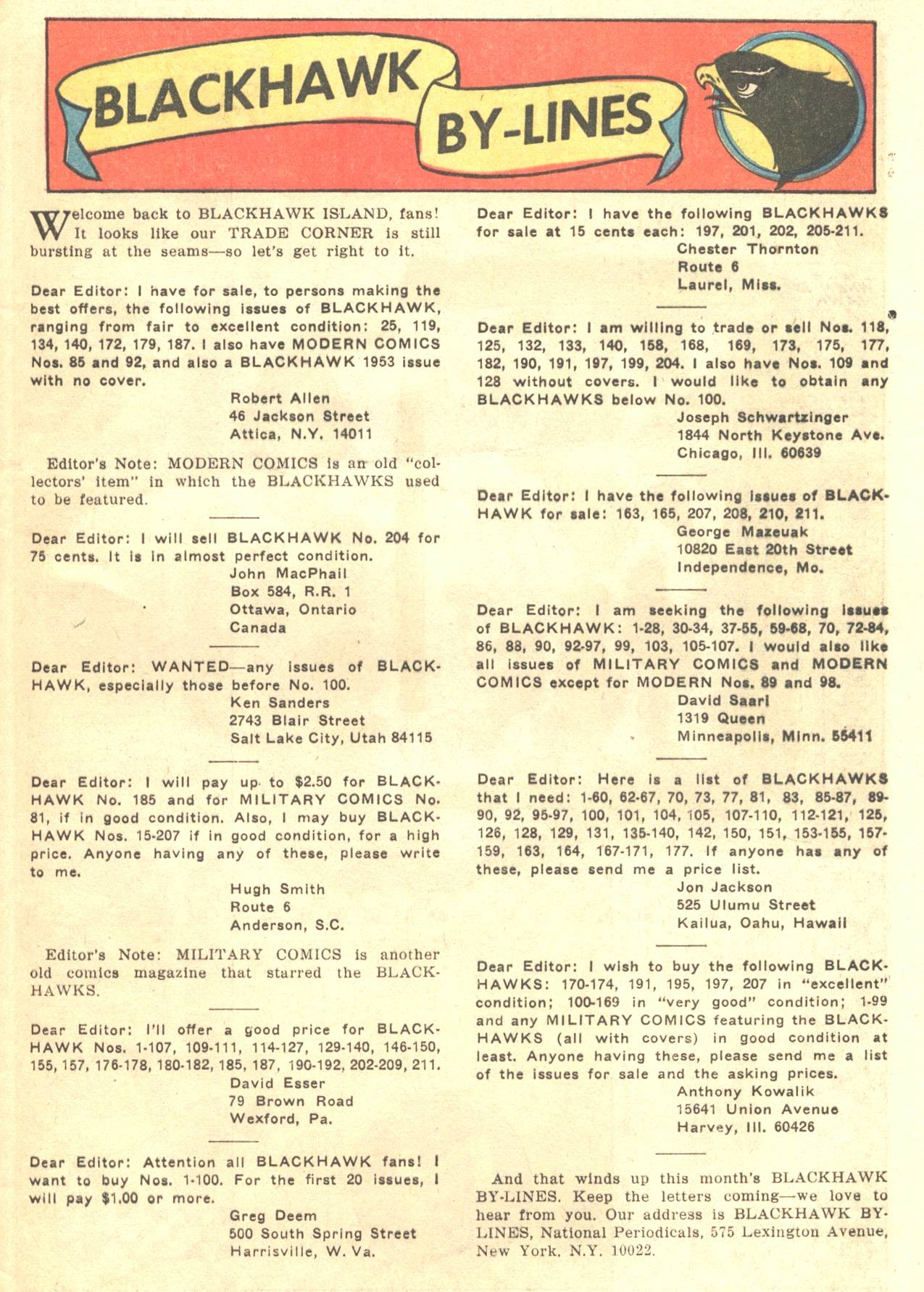 Blackhawk (1957) Issue #218 #111 - English 33