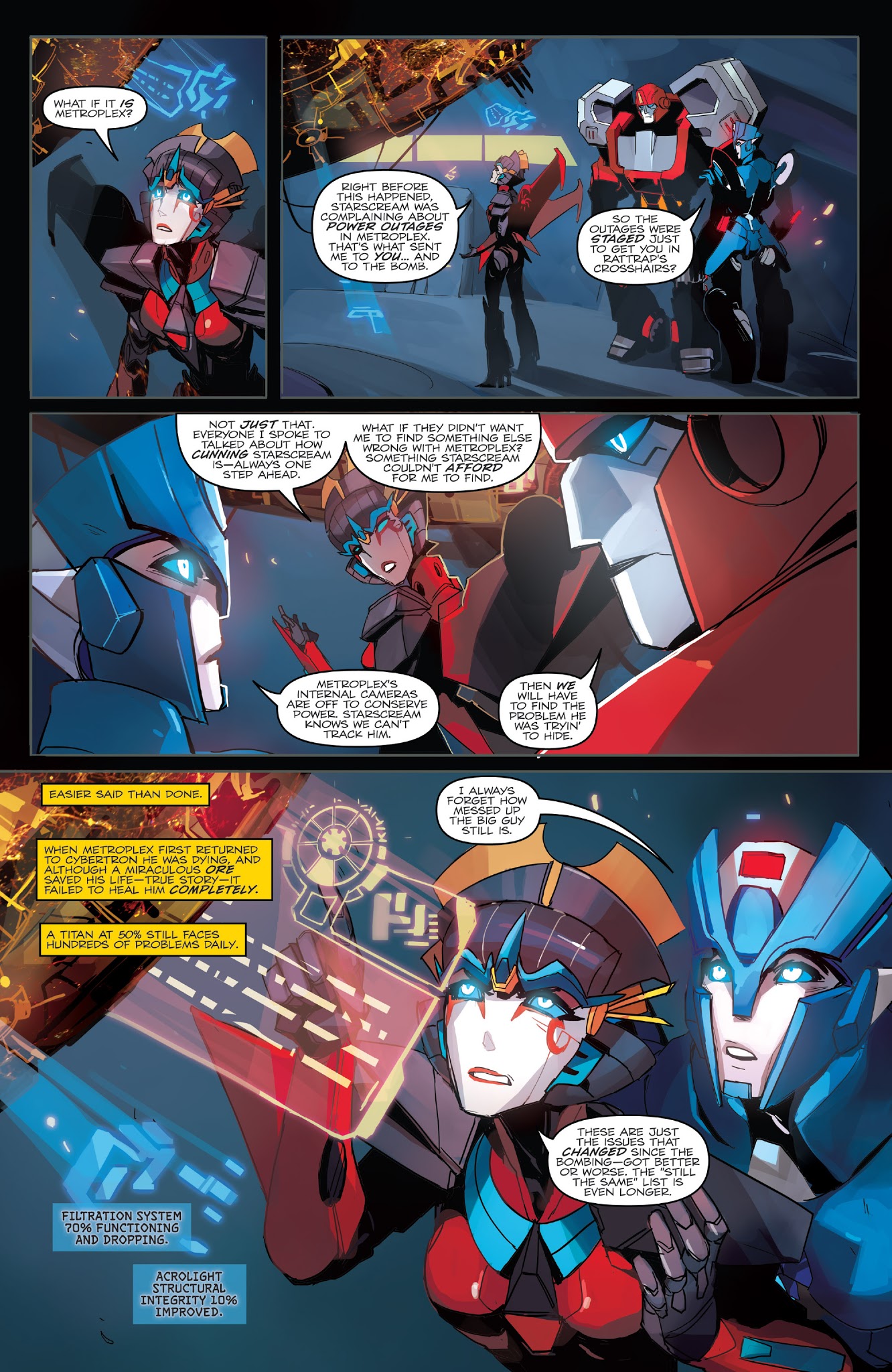 Read online The Transformers: Windblade (2018) comic -  Issue # TPB - 40