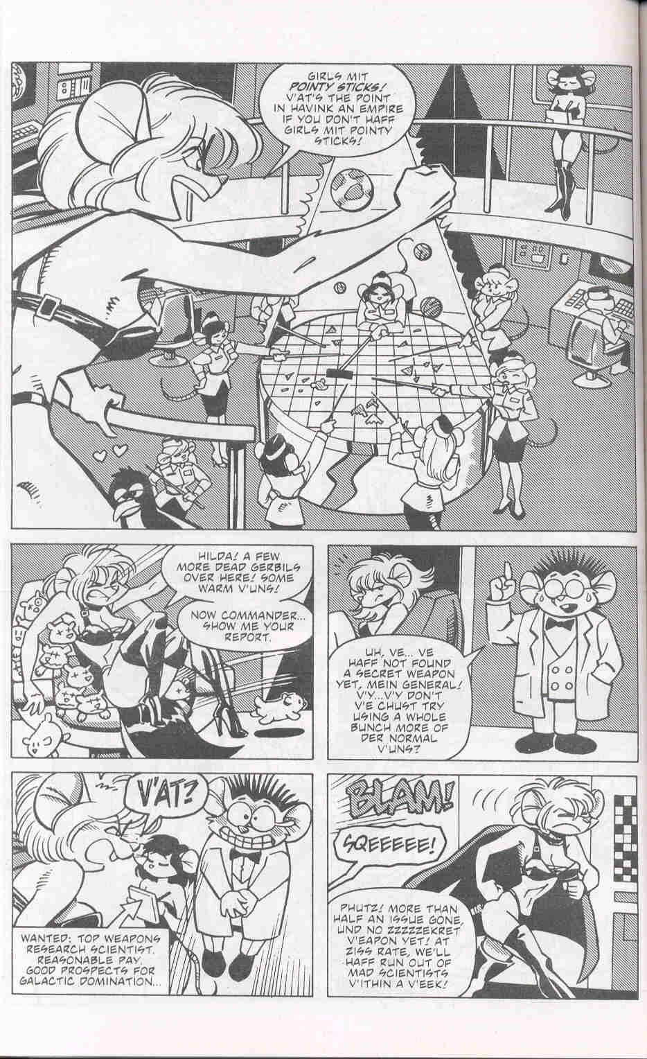 Read online Tank Vixens comic -  Issue #3 - 17