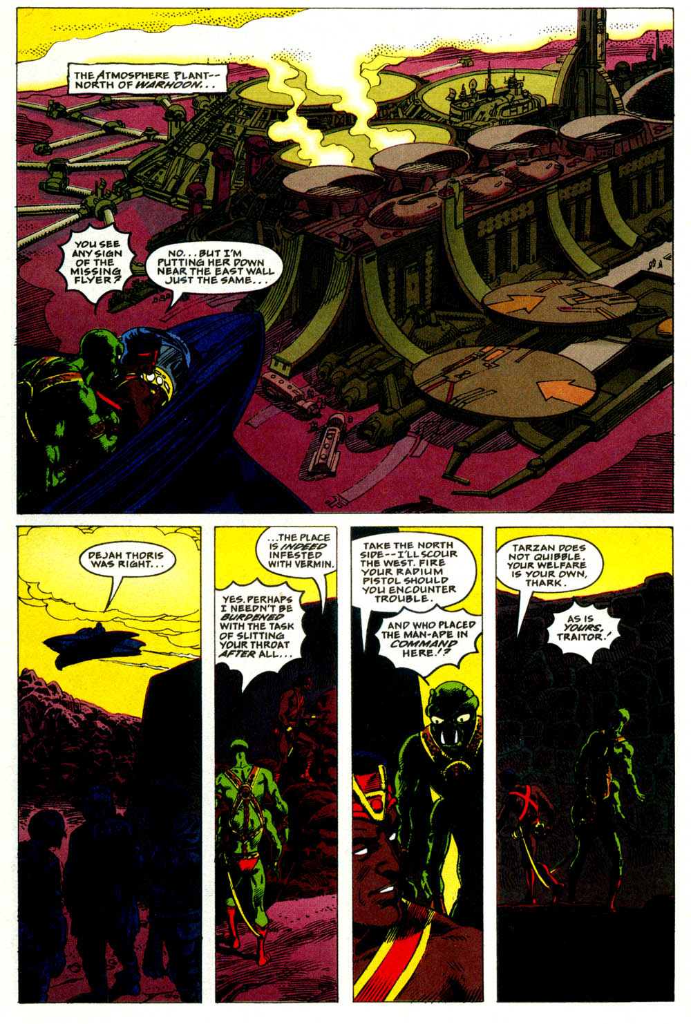 Read online Tarzan/John Carter: Warlords of Mars comic -  Issue #3 - 16