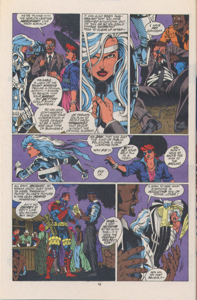 Read online Silver Sable and the Wild Pack comic -  Issue #16 - 10