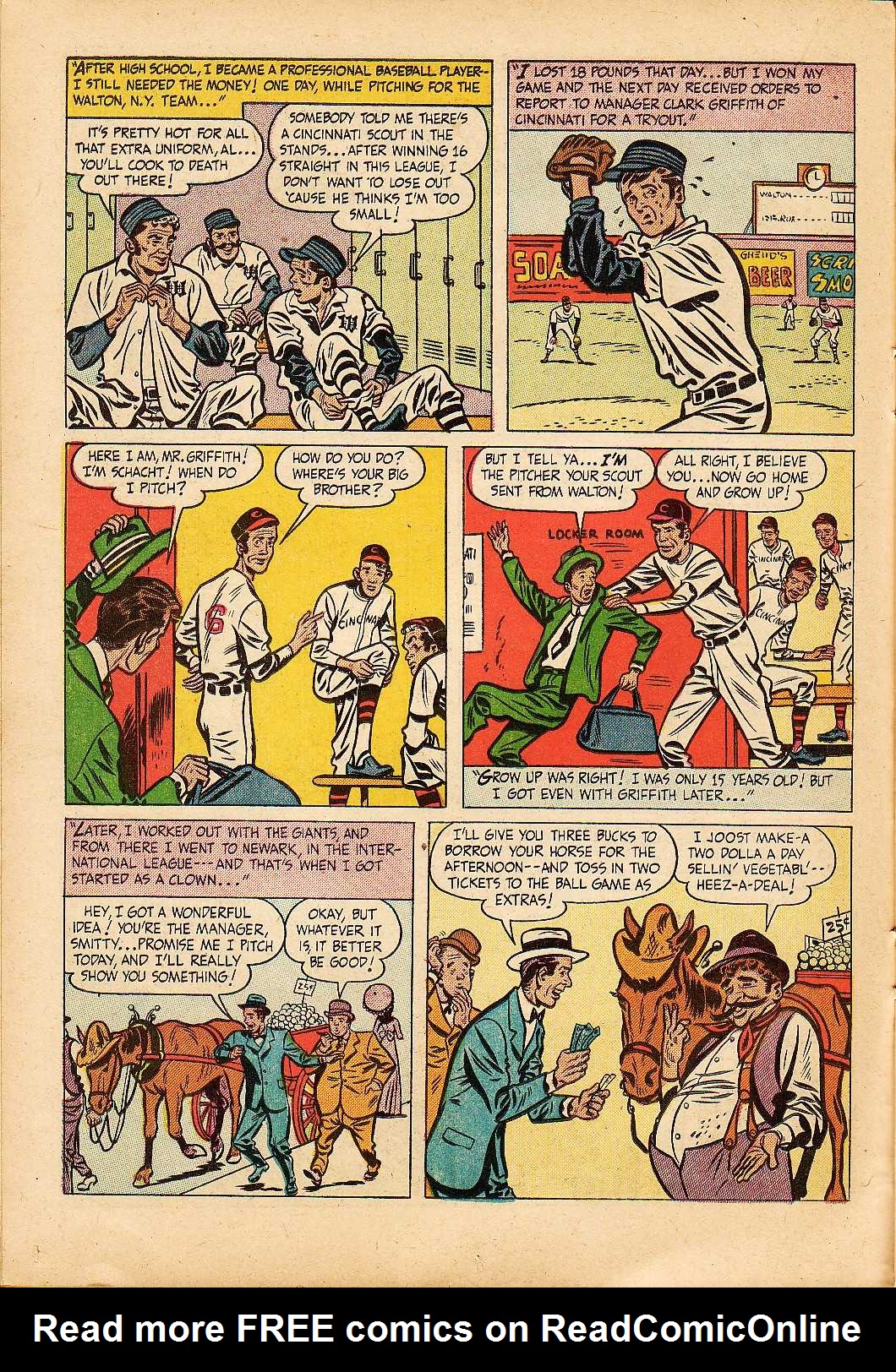 Read online Babe Ruth Sports Comics comic -  Issue #2 - 19