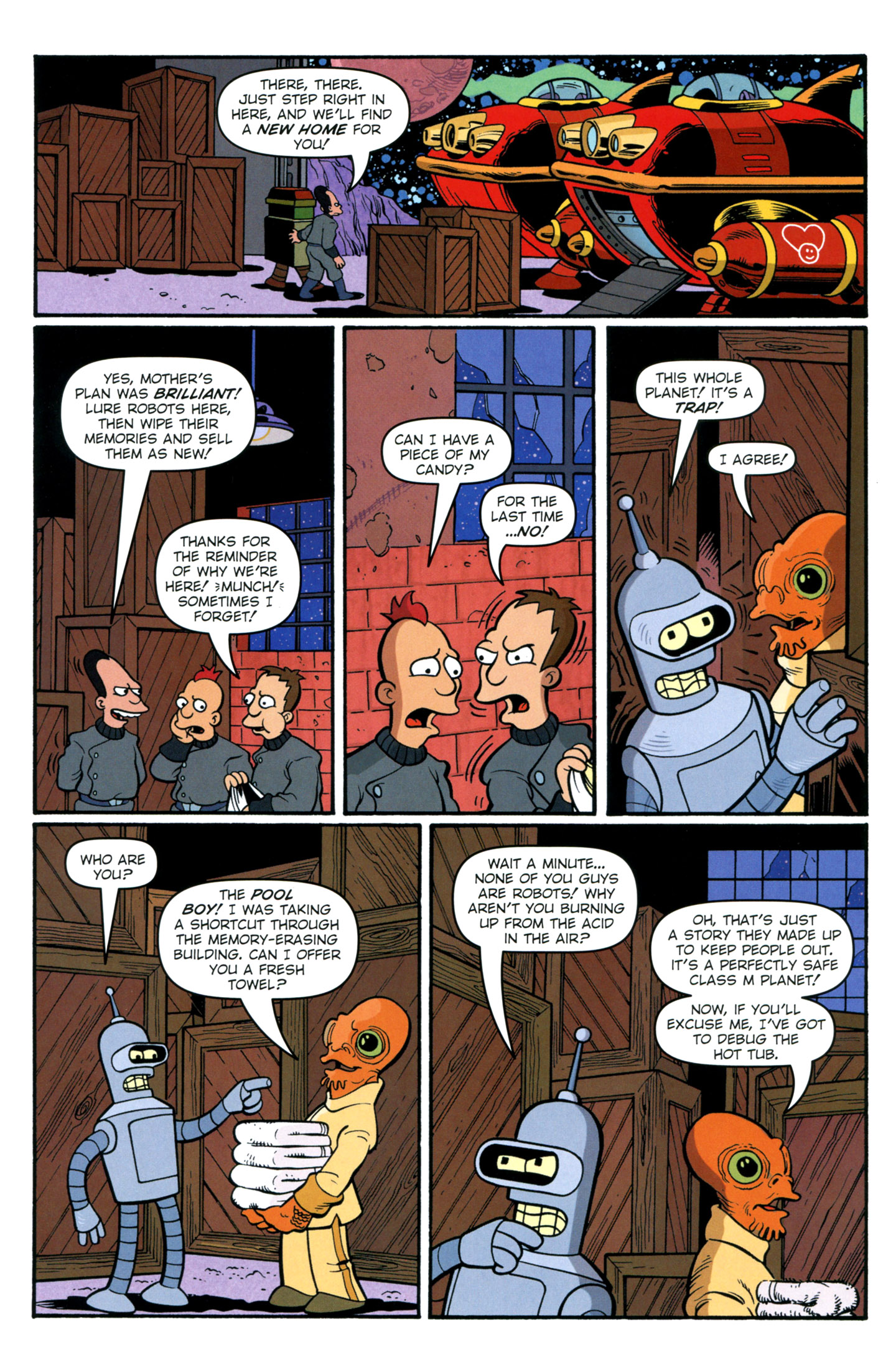 Read online Futurama Comics comic -  Issue #63 - 11