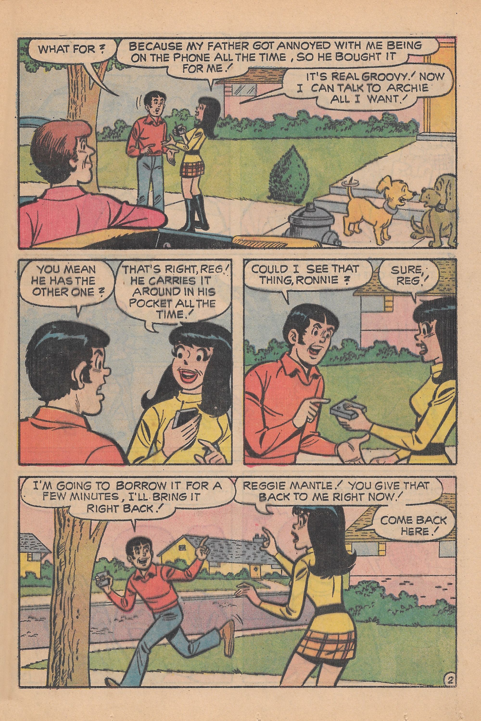 Read online Reggie and Me (1966) comic -  Issue #65 - 29