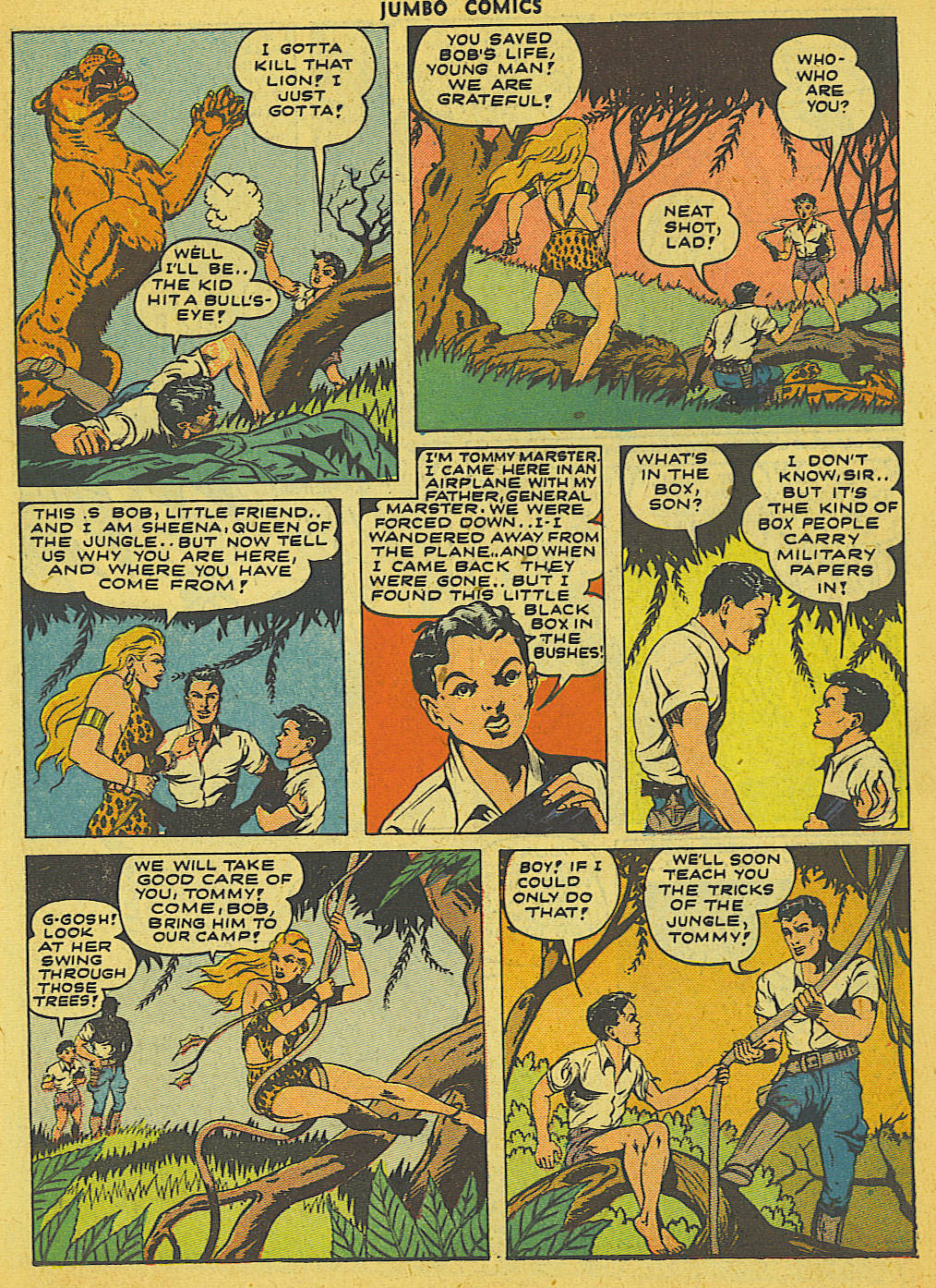 Read online Jumbo Comics comic -  Issue #52 - 5