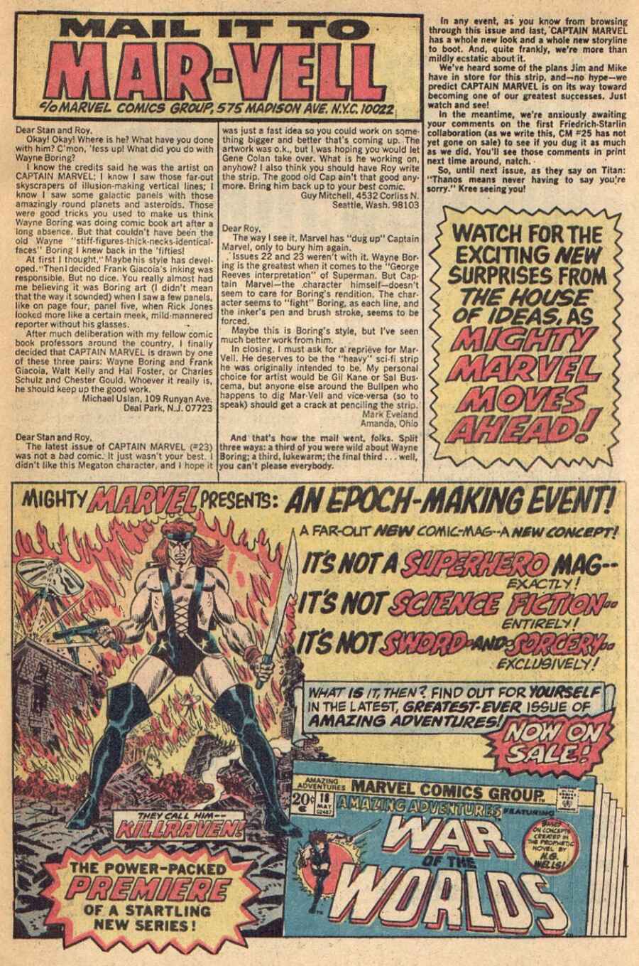 Captain Marvel (1968) Issue #26 #26 - English 23