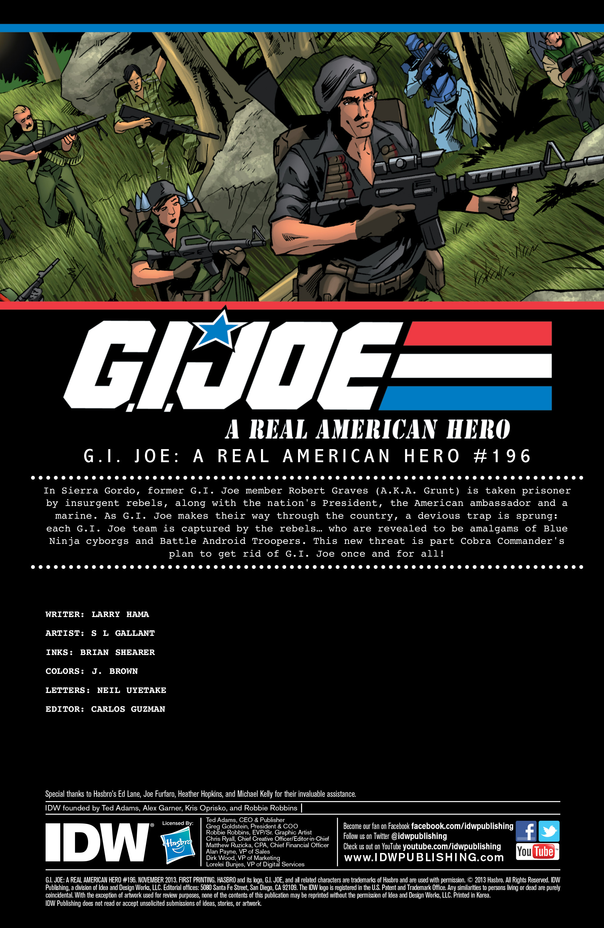 Read online G.I. Joe: A Real American Hero comic -  Issue #196 - 2