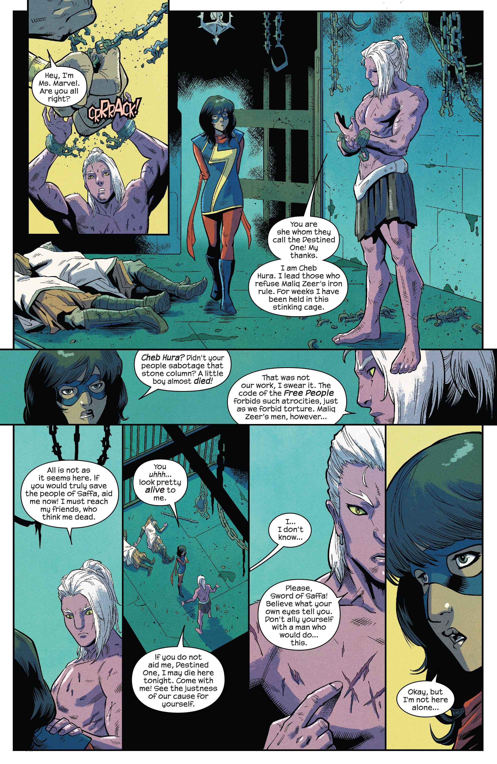 Read online Magnificent Ms. Marvel comic -  Issue #3 - 21