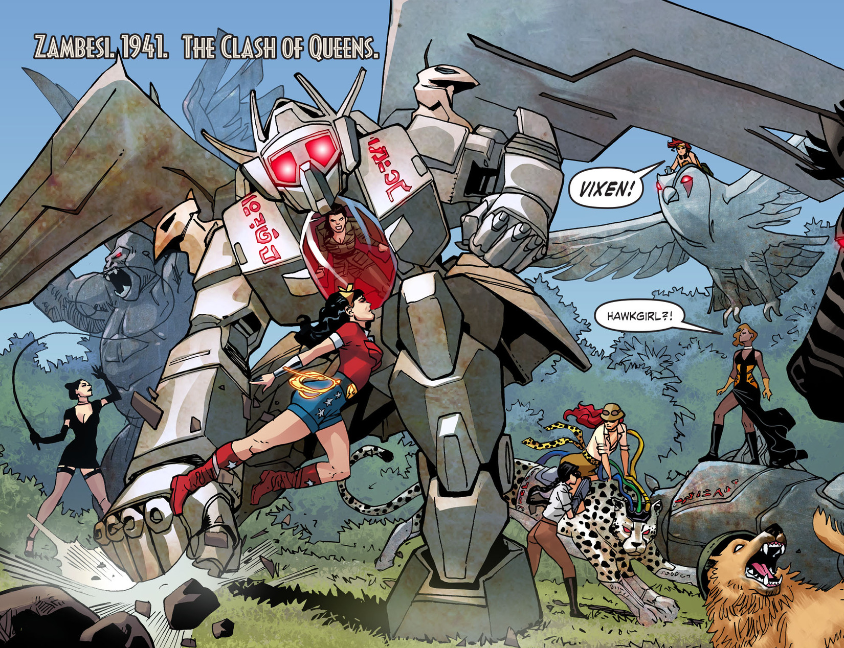 Read online DC Comics: Bombshells comic -  Issue #70 - 3