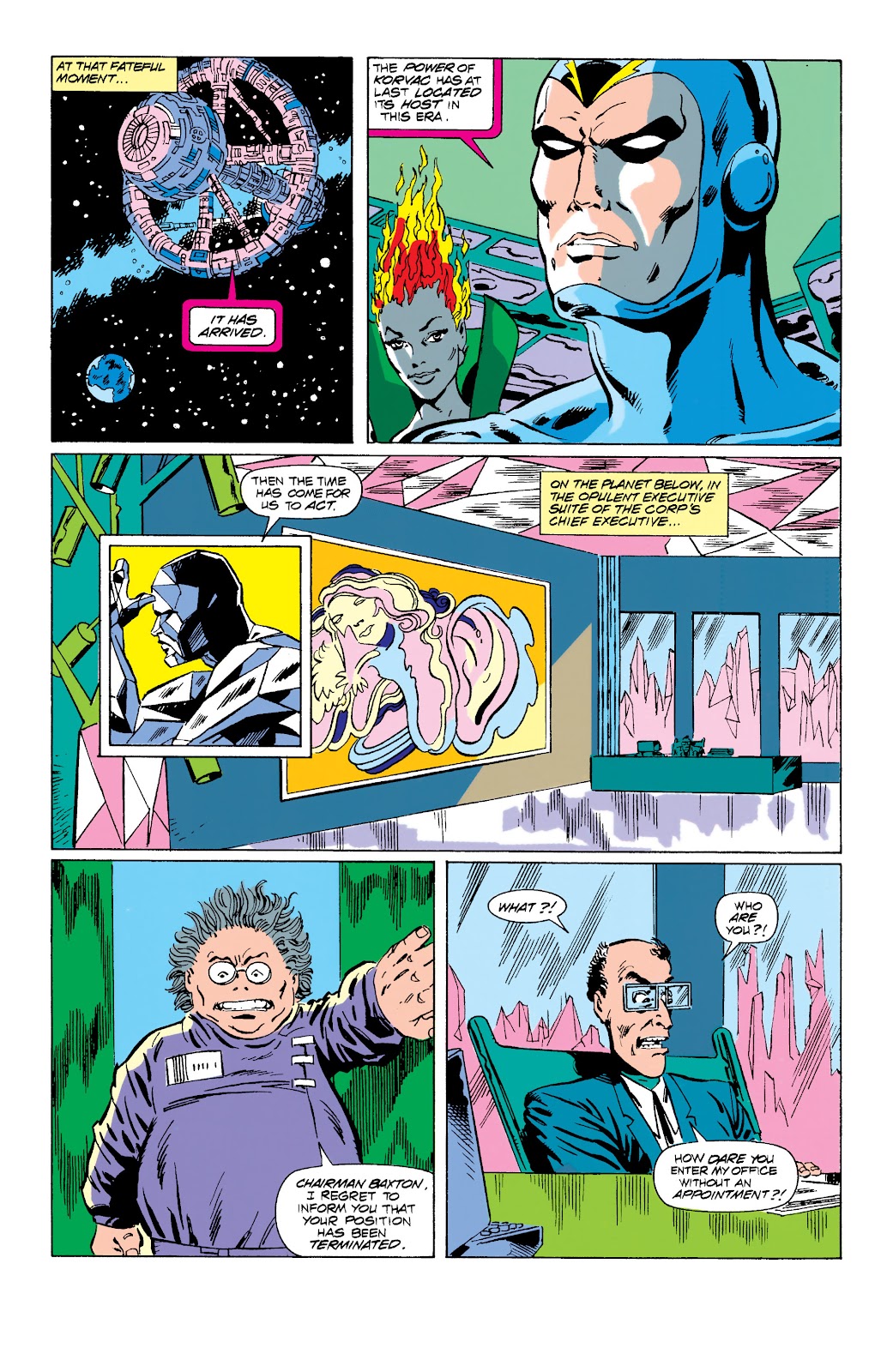 Guardians of the Galaxy (1990) issue TPB Guardians of the Galaxy by Jim Valentino 1 (Part 2) - Page 93