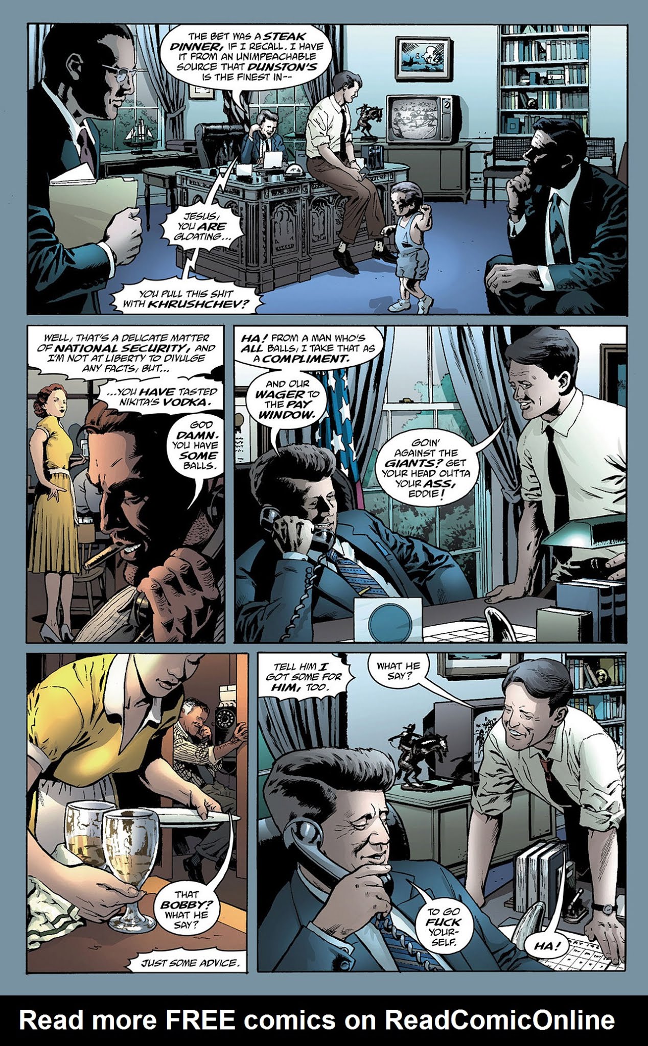 Read online Before Watchmen: Comedian comic -  Issue #1 - 14