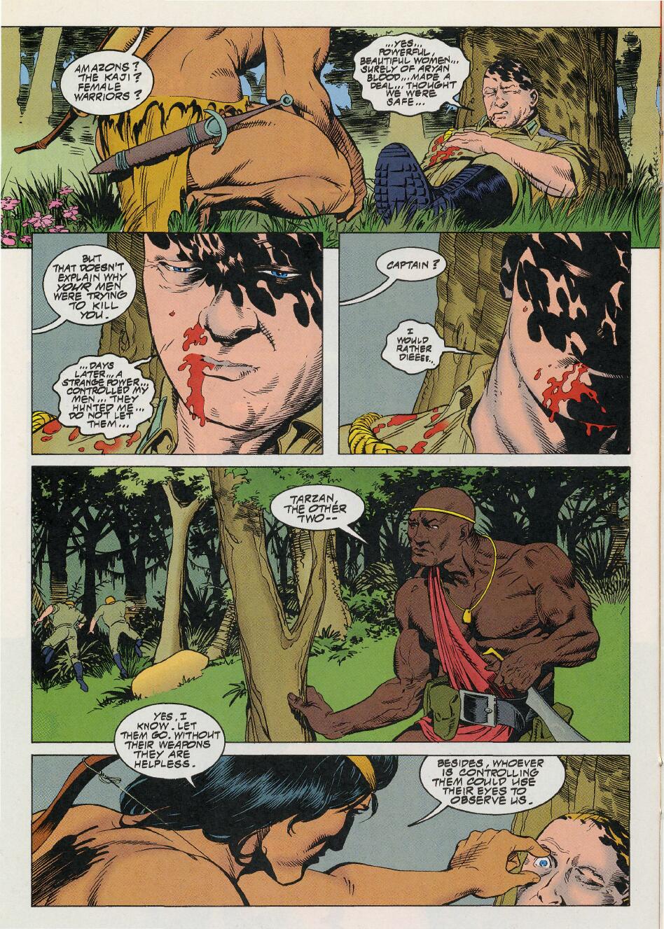 Read online Tarzan (1996) comic -  Issue #7 - 11