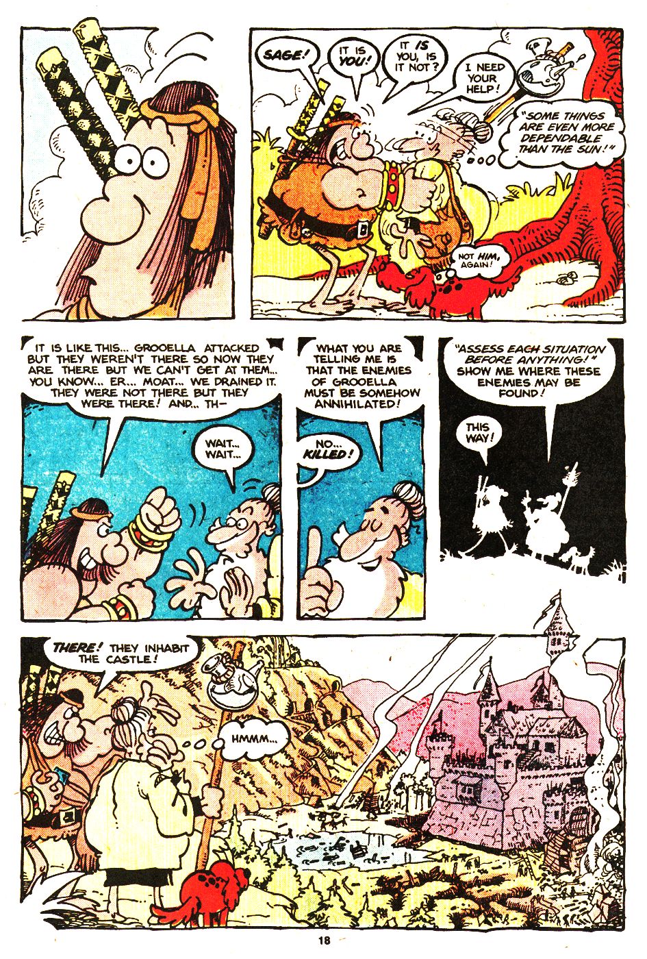 Read online Sergio Aragonés Groo the Wanderer comic -  Issue #20 - 18