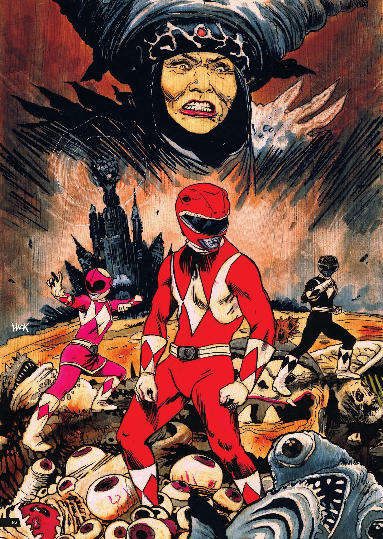 Read online Saban's Power Rangers Artist Tribute comic -  Issue # TPB - 77