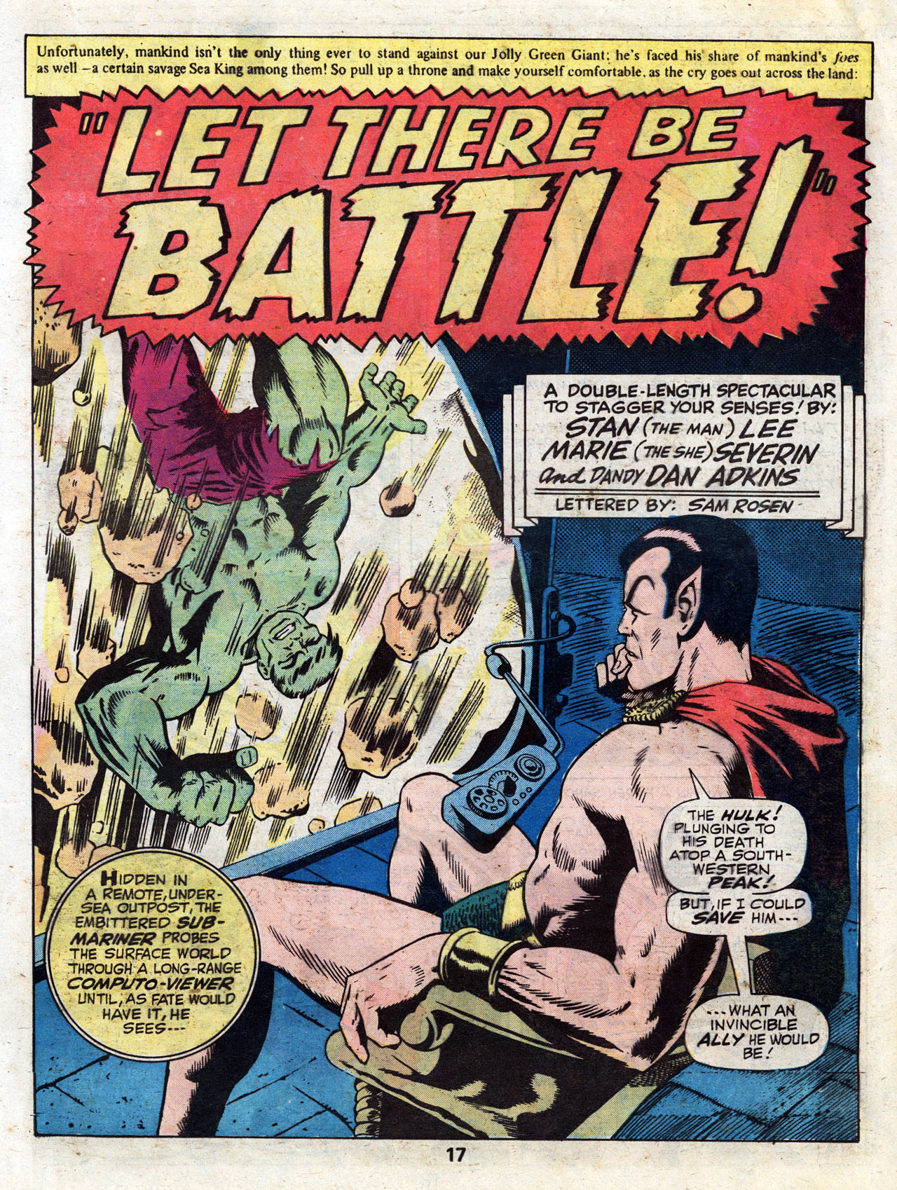 Read online Marvel Treasury Edition comic -  Issue #5 - 16