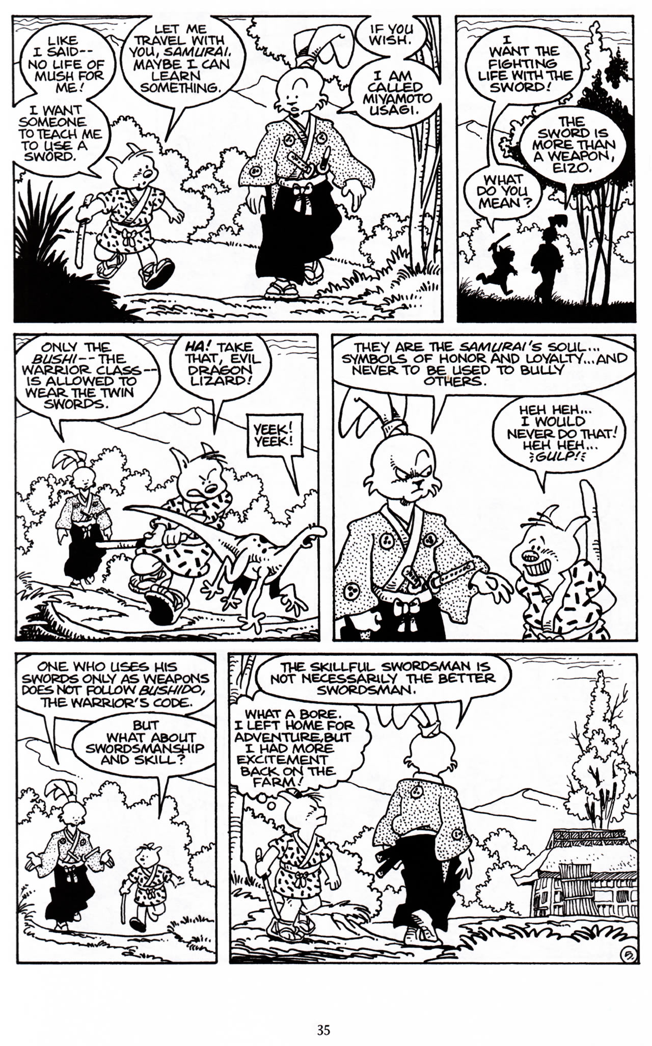 Read online Usagi Yojimbo (1996) comic -  Issue #32 - 6